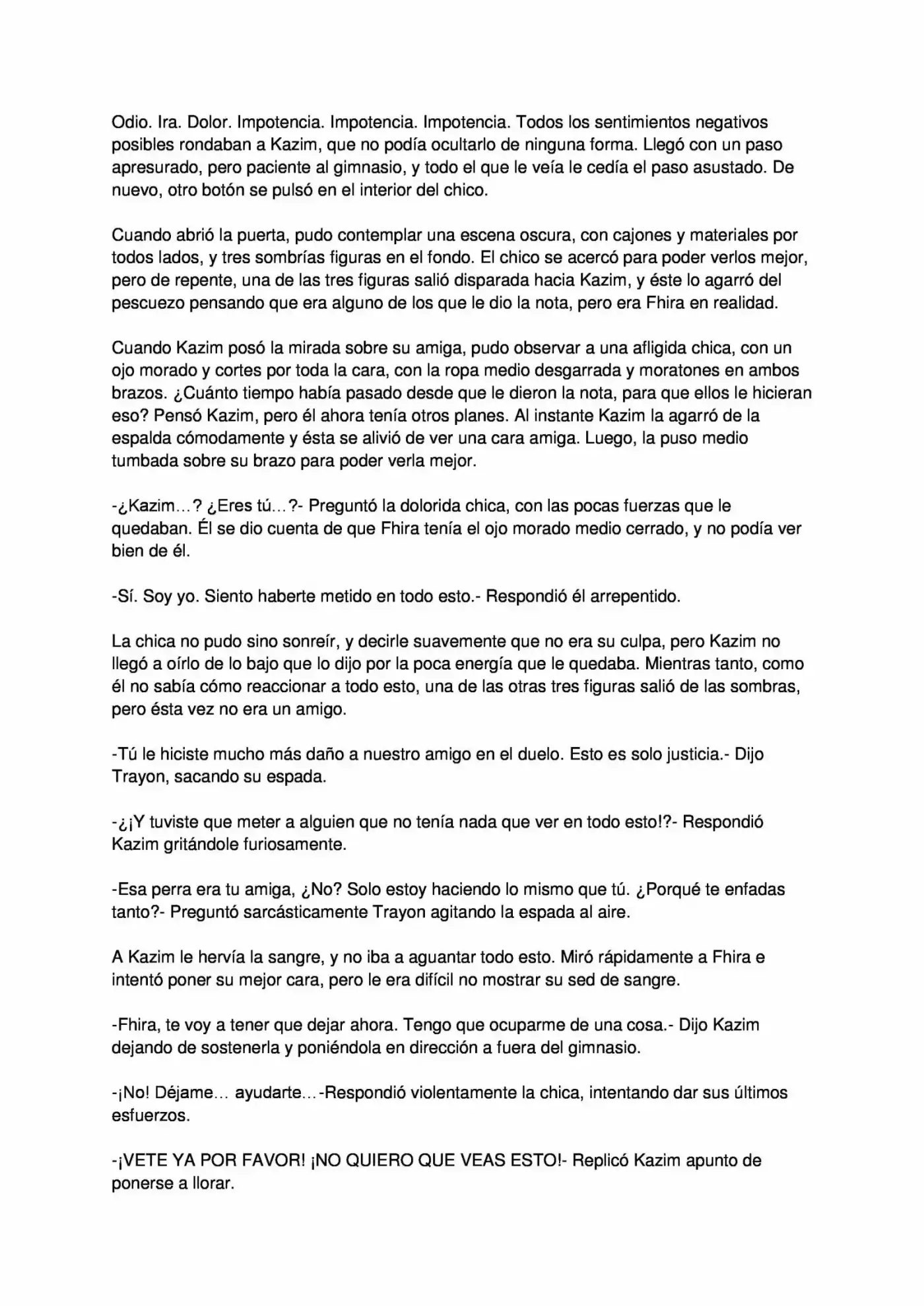 La Oda Del Pusilánime. (Novela) - Capítulo 15 - Página 1 - LectorTMOo