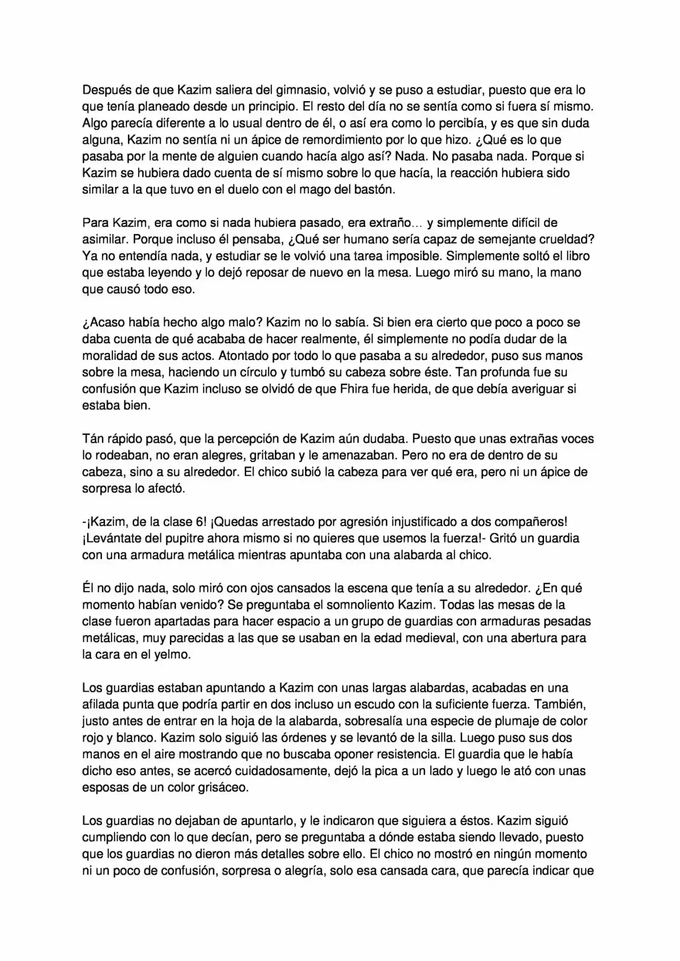 La Oda Del Pusilánime. (Novela) - Capítulo 16 - Página 1 - LectorTMOo