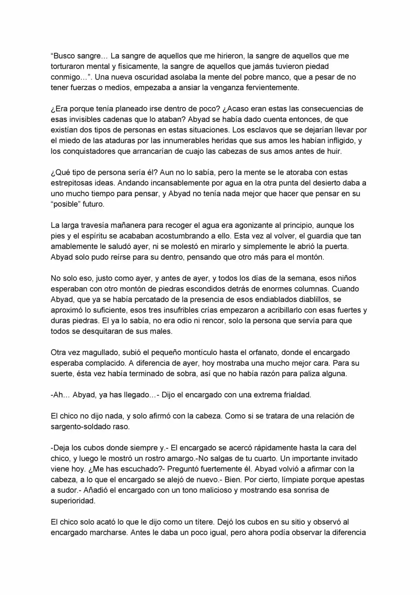 La Oda Del Pusilánime. (Novela) - Capítulo 25 - Página 1 - LectorTMOo