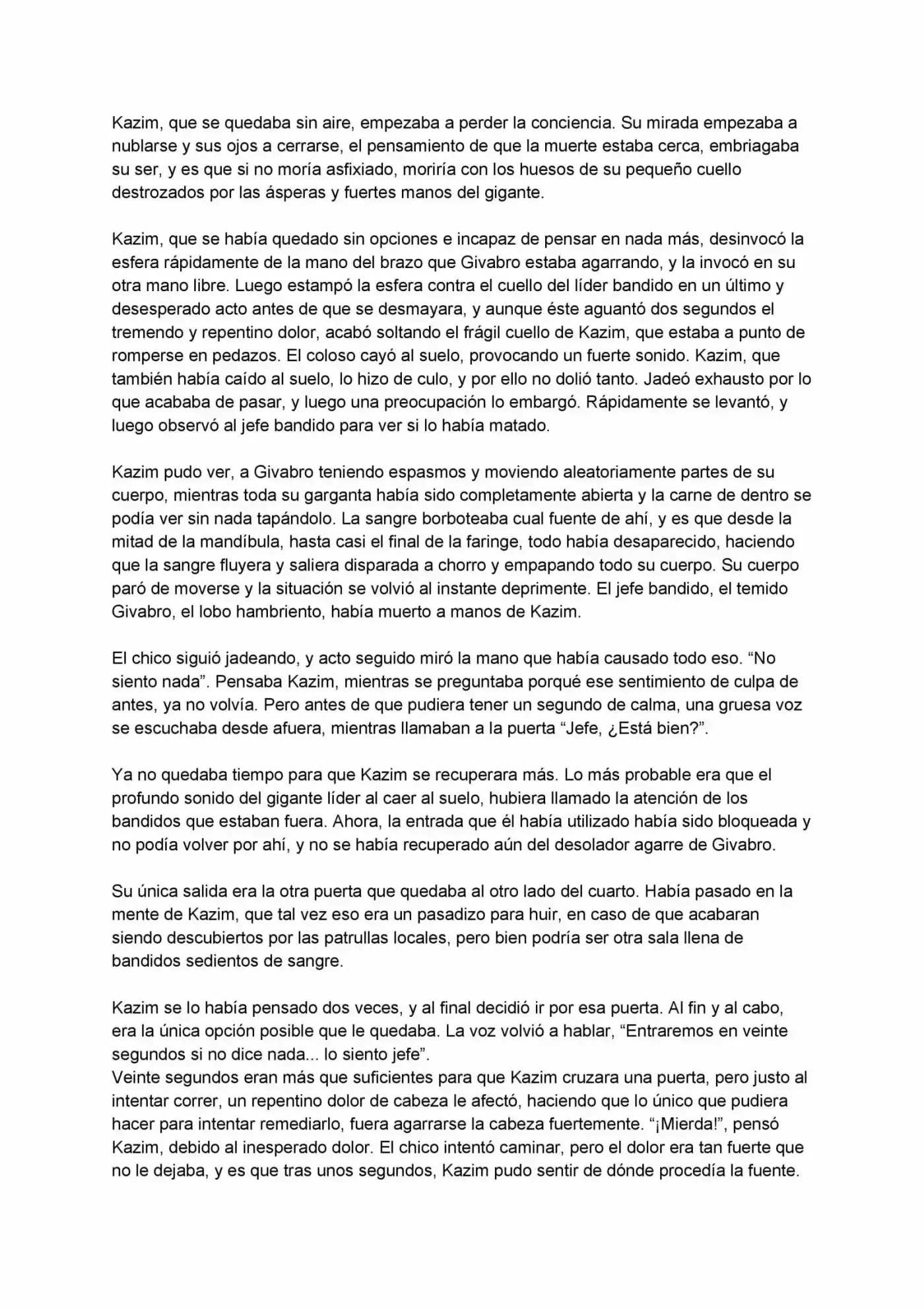 La Oda Del Pusilánime. (Novela) - Capítulo 27 - Página 5 - LectorTMOo