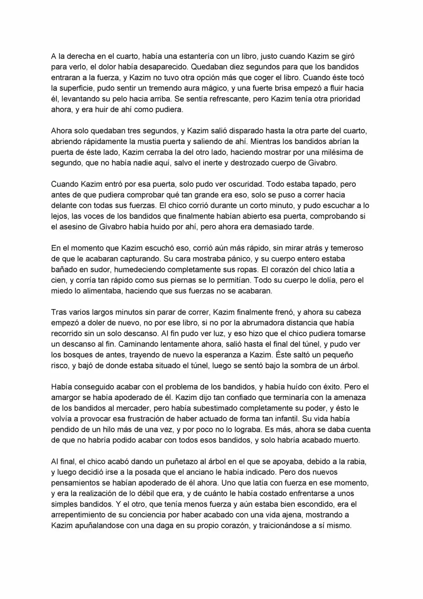 La Oda Del Pusilánime. (Novela) - Capítulo 27 - Página 6 - LectorTMOo