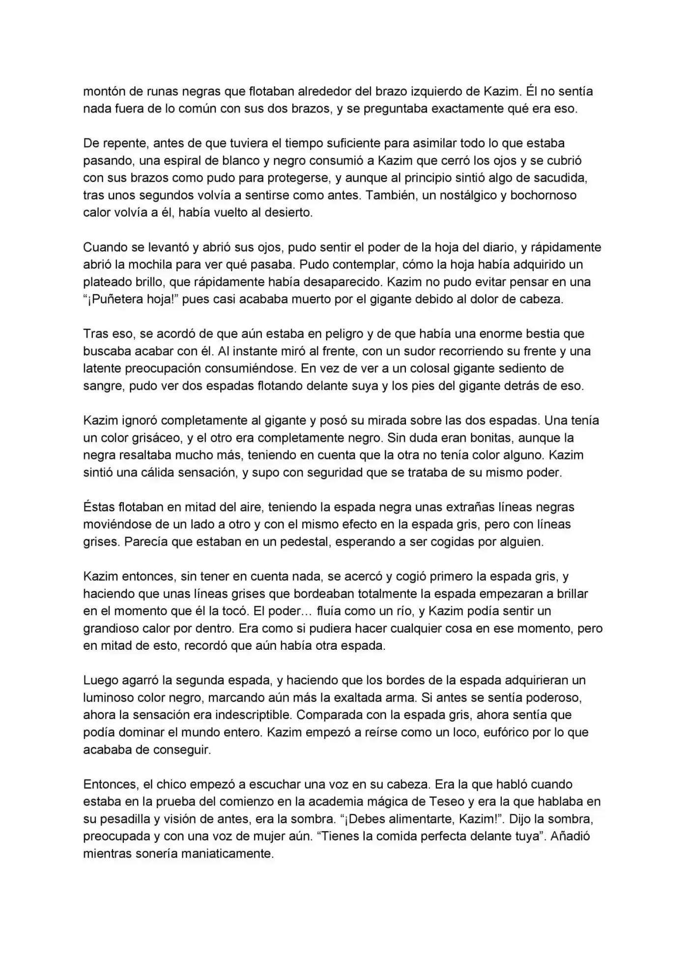La Oda Del Pusilánime. (Novela) - Capítulo 33 - Página 5 - LectorTMOo