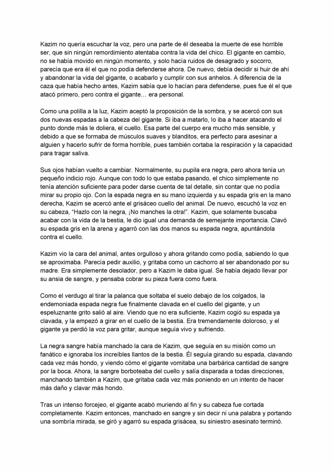 La Oda Del Pusilánime. (Novela) - Capítulo 33 - Página 6 - LectorTMOo