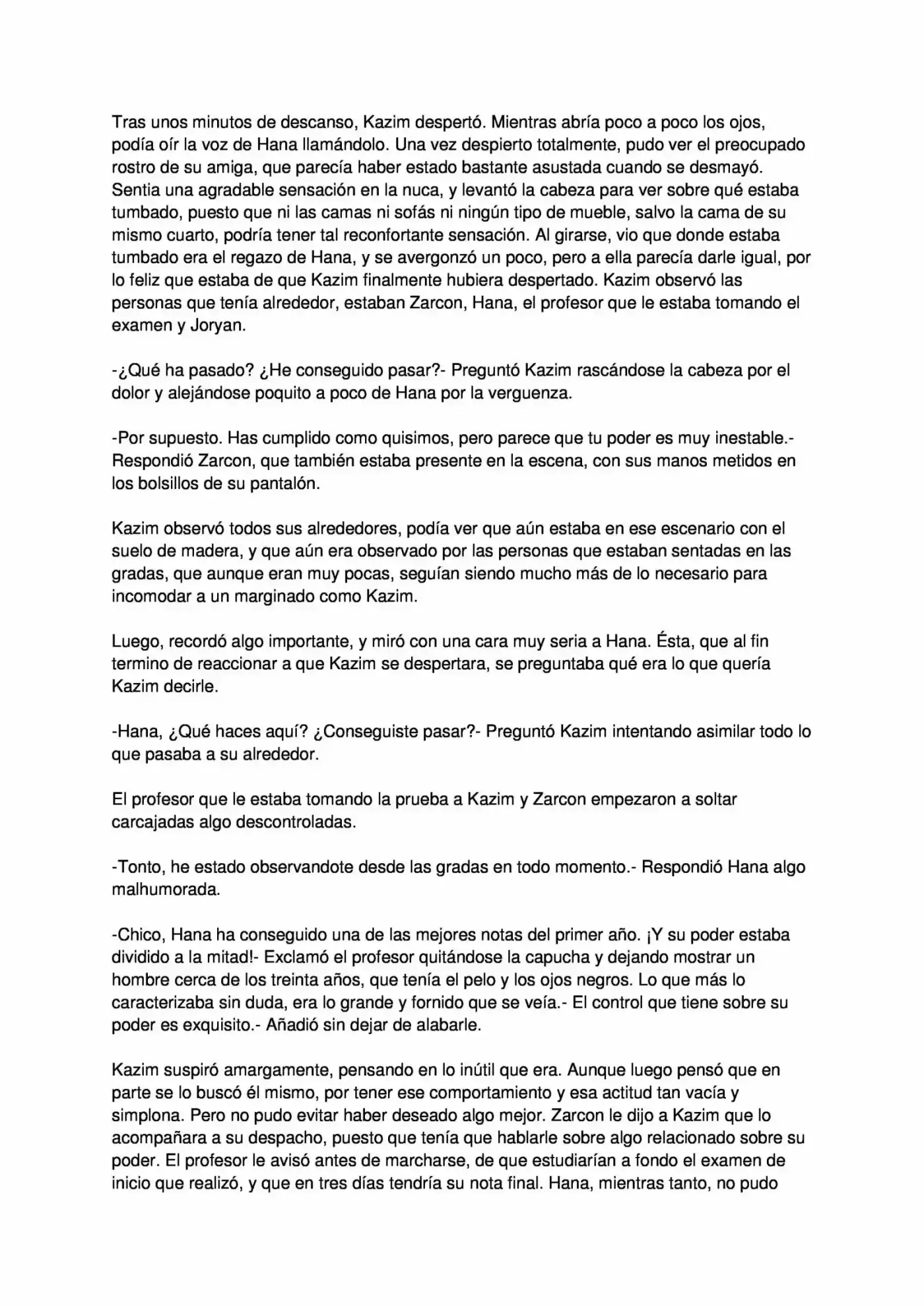 La Oda Del Pusilánime. (Novela) - Capítulo 6 - Página 1 - LectorTMOo