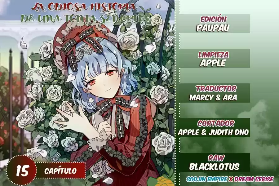 La Odiosa Historia De Una Tonta Señorita - Capítulo 15 - Página 1 - LectorTMOo