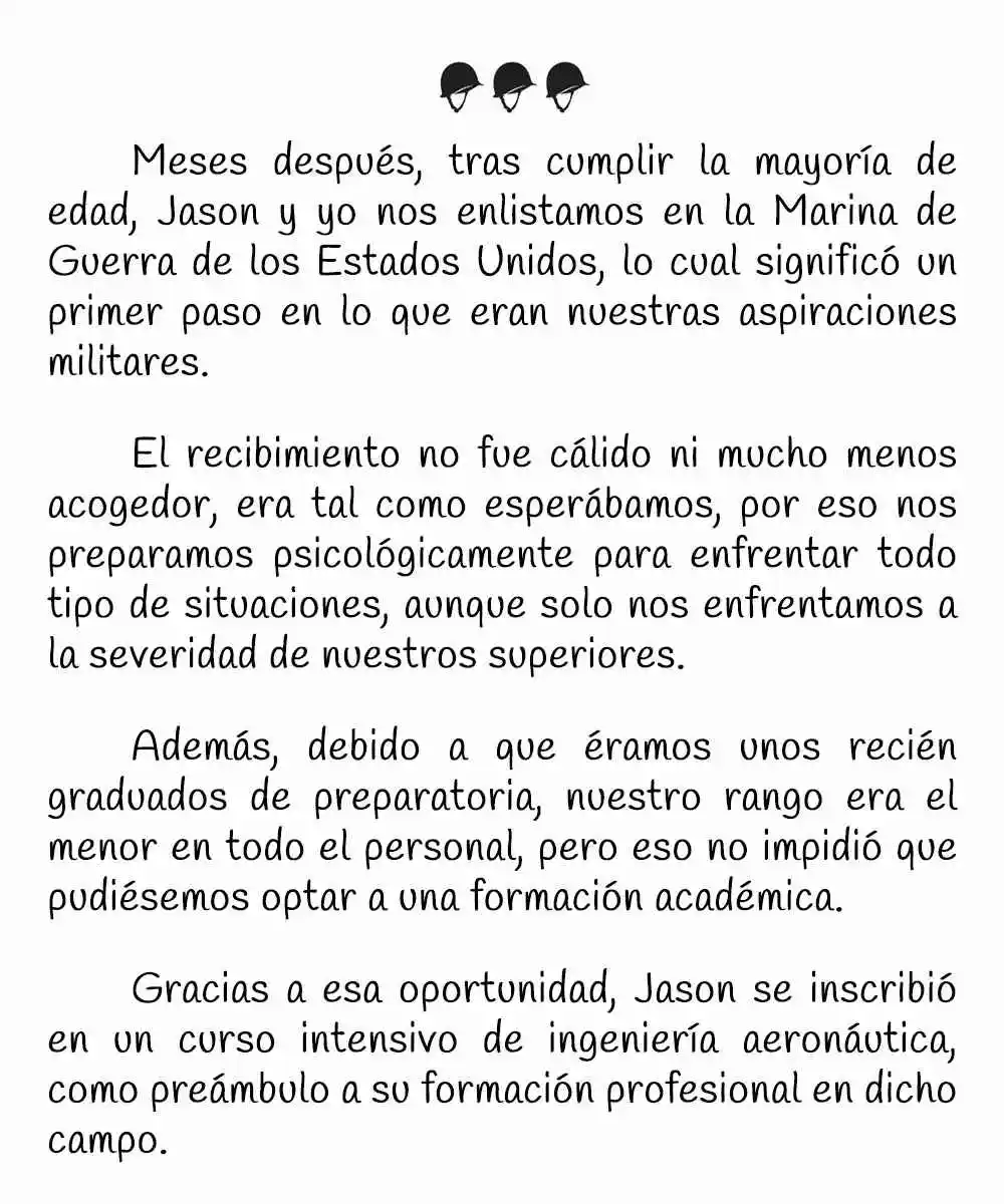 La Odisea Del Soldado Sosa (Novela) - Capítulo 1 - Página 8 - LectorTMOo