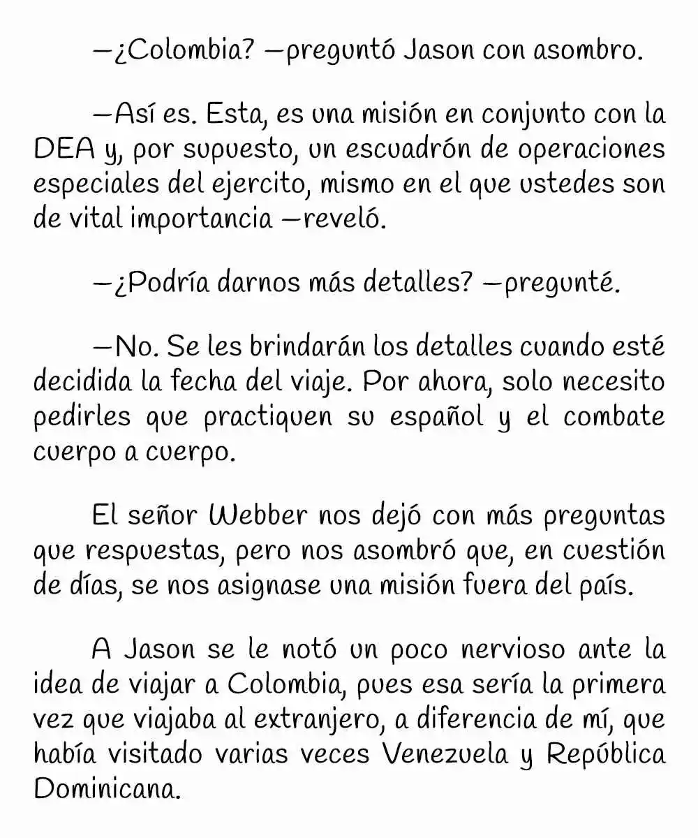 La Odisea Del Soldado Sosa (Novela) - Capítulo 2 - Página 8 - LectorTMOo