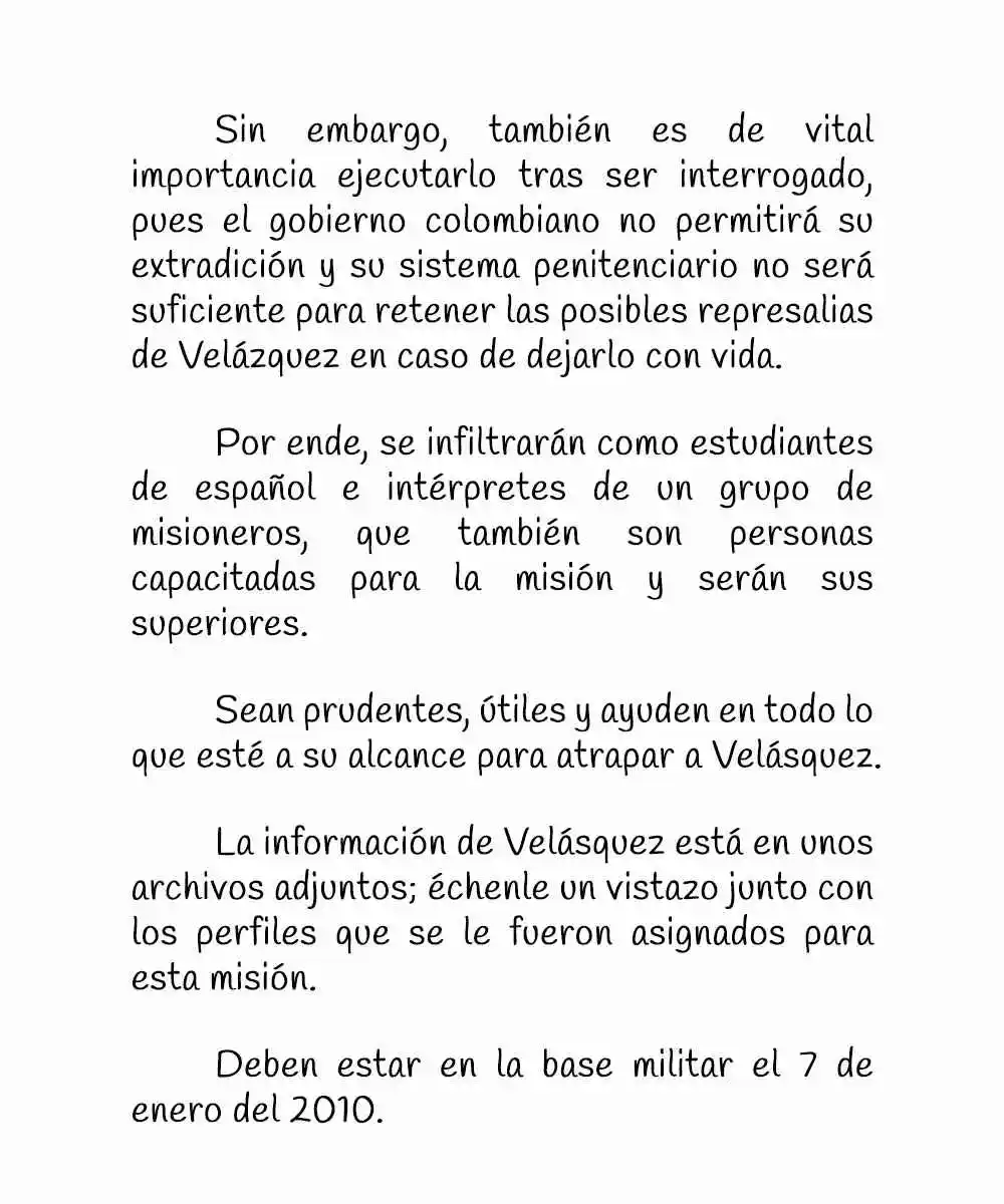 La Odisea Del Soldado Sosa (Novela) - Capítulo 2 - Página 14 - LectorTMOo