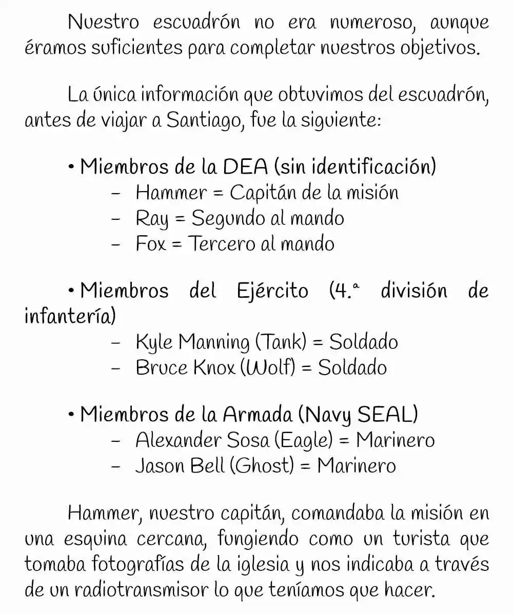 La Odisea Del Soldado Sosa (Novela) - Capítulo 3 - Página 4 - LectorTMOo