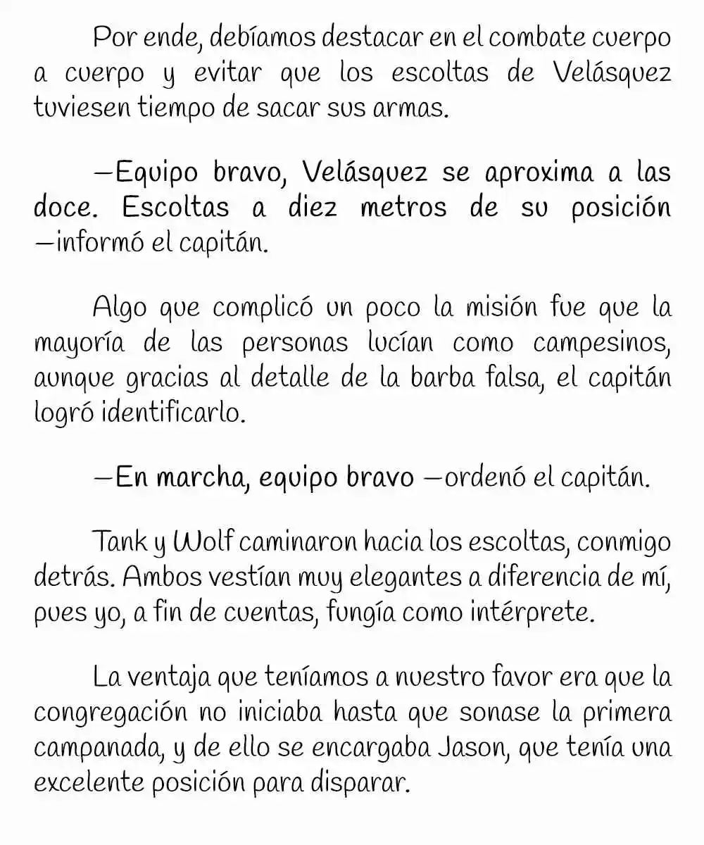 La Odisea Del Soldado Sosa (Novela) - Capítulo 3 - Página 6 - LectorTMOo