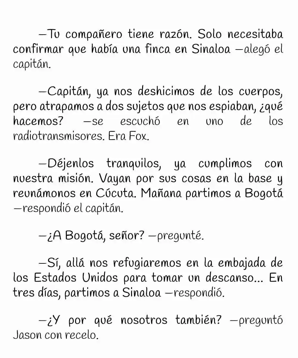 La Odisea Del Soldado Sosa (Novela) - Capítulo 3 - Página 16 - LectorTMOo