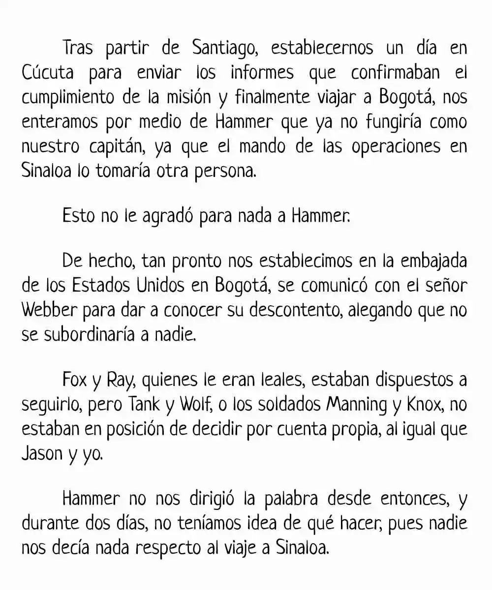 La Odisea Del Soldado Sosa (Novela) - Capítulo 4 - Página 2 - LectorTMOo