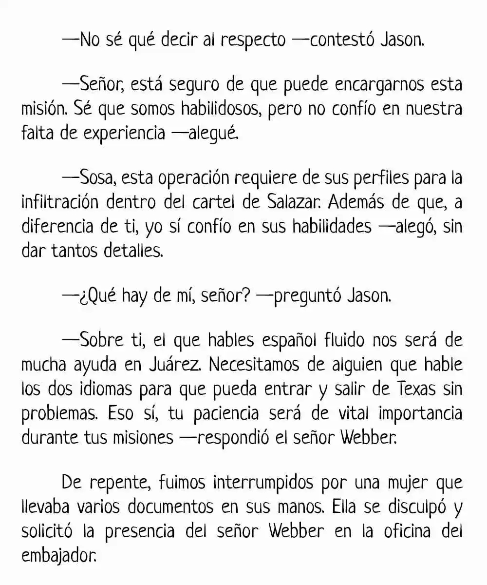 La Odisea Del Soldado Sosa (Novela) - Capítulo 4 - Página 4 - LectorTMOo