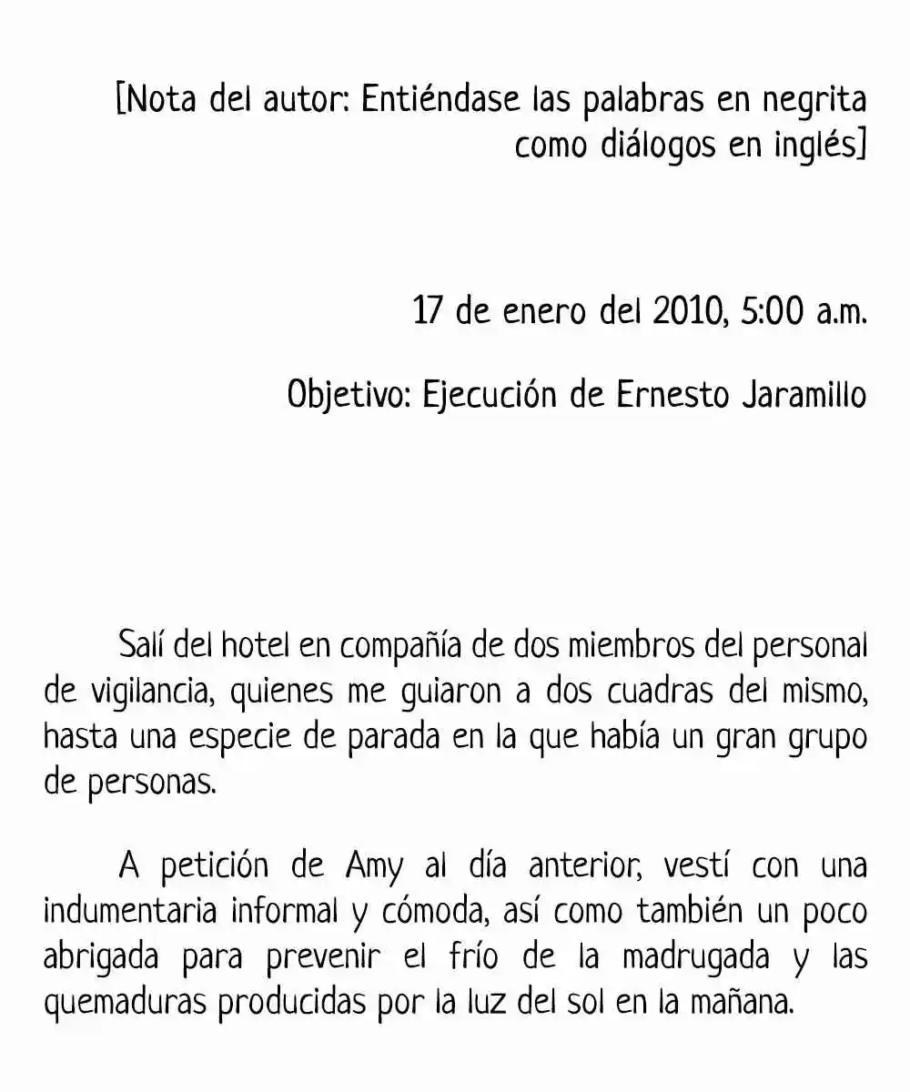 La Odisea Del Soldado Sosa (Novela) - Capítulo 5 - Página 2 - LectorTMOo