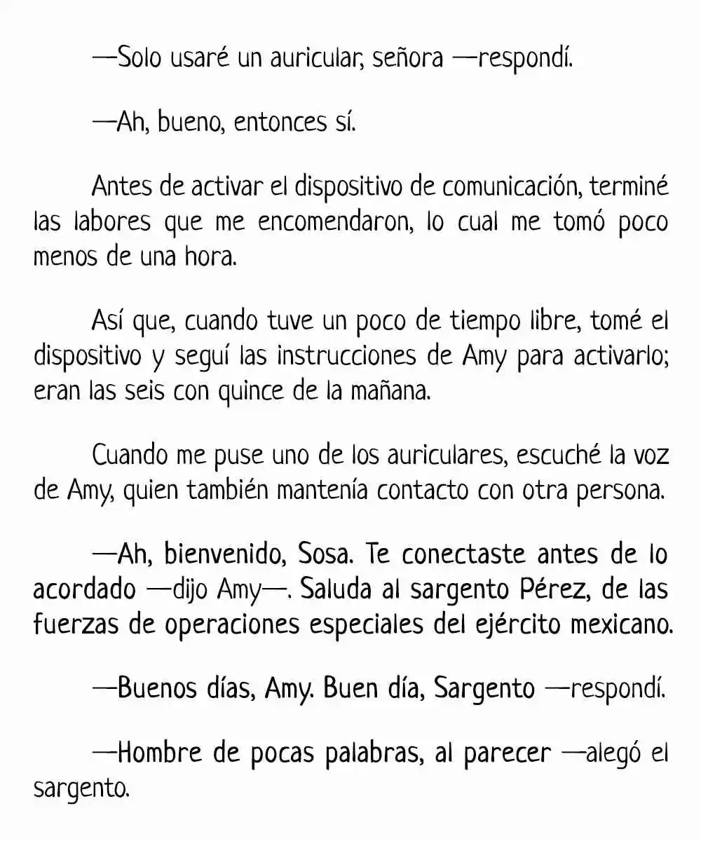 La Odisea Del Soldado Sosa (Novela) - Capítulo 5 - Página 7 - LectorTMOo