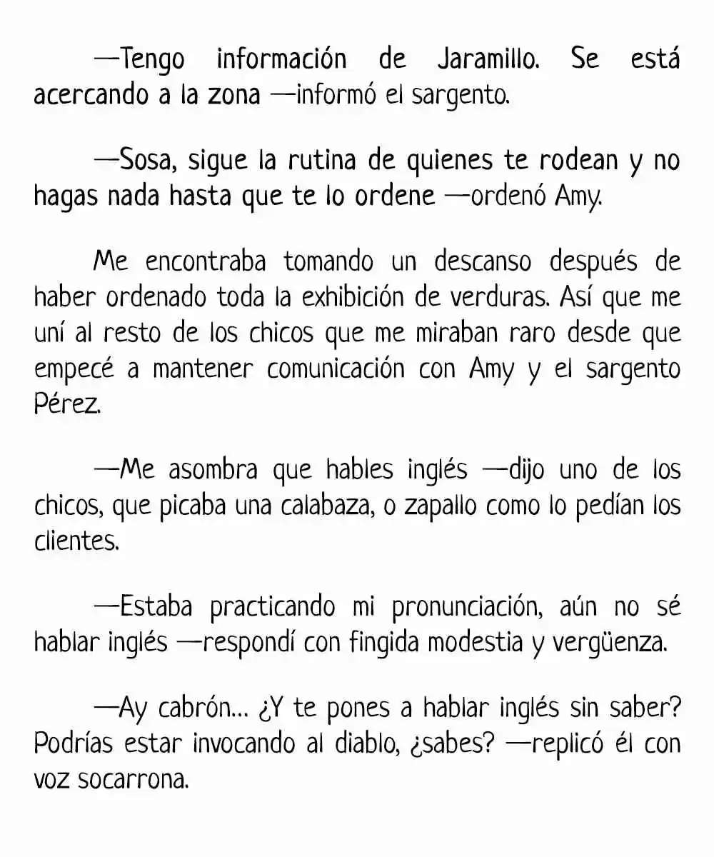 La Odisea Del Soldado Sosa (Novela) - Capítulo 5 - Página 9 - LectorTMOo