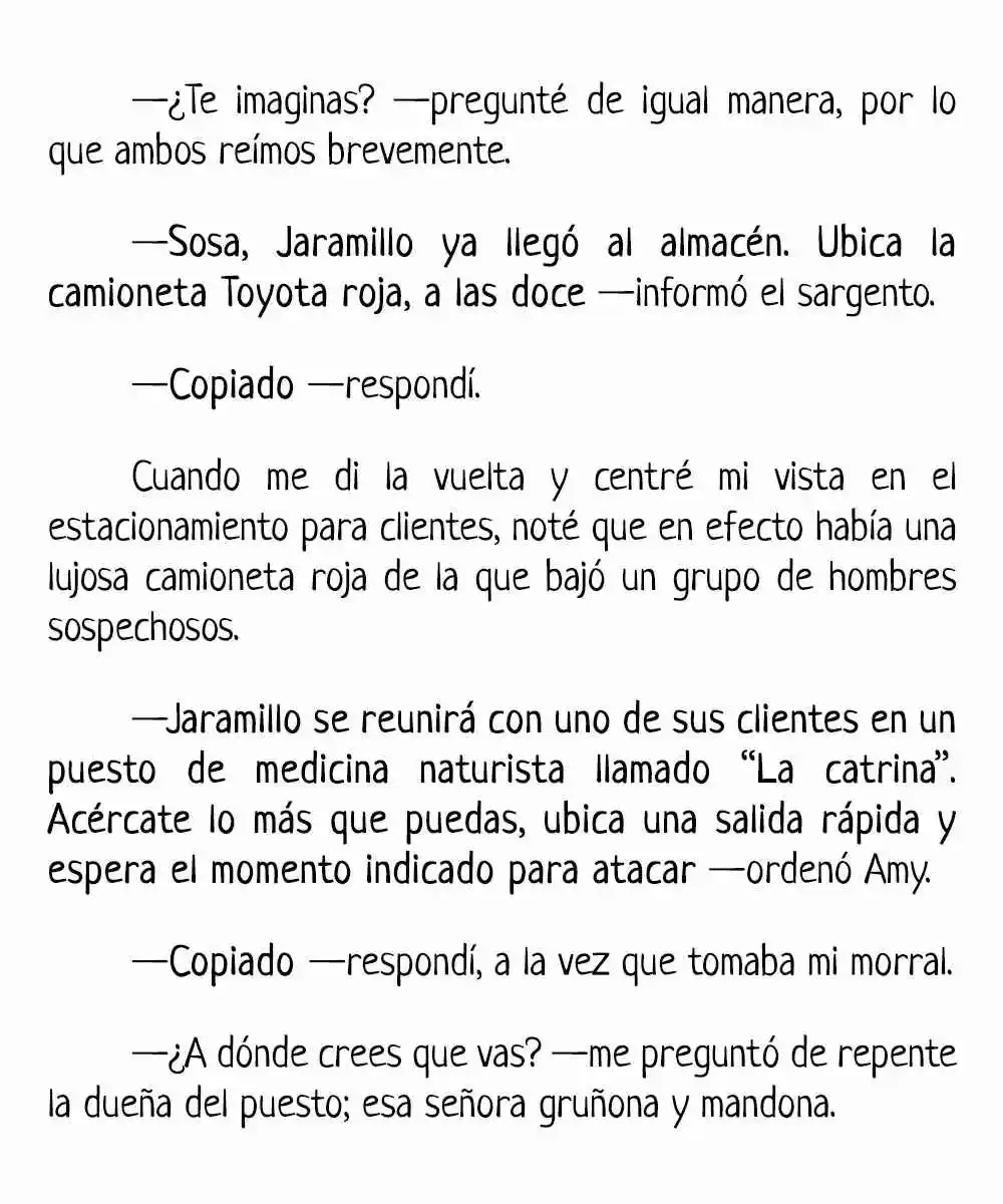 La Odisea Del Soldado Sosa (Novela) - Capítulo 5 - Página 10 - LectorTMOo