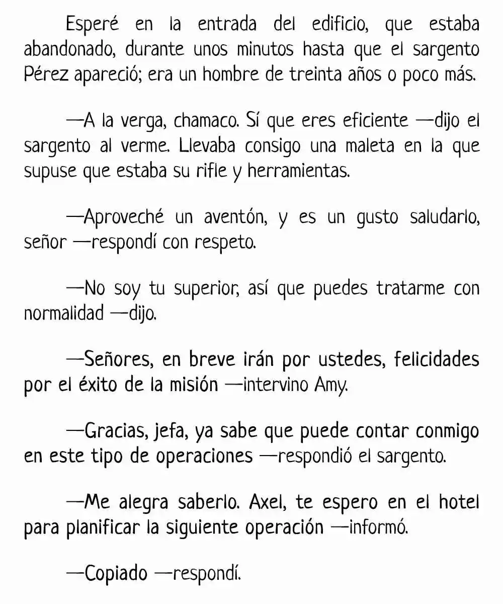 La Odisea Del Soldado Sosa (Novela) - Capítulo 5 - Página 14 - LectorTMOo
