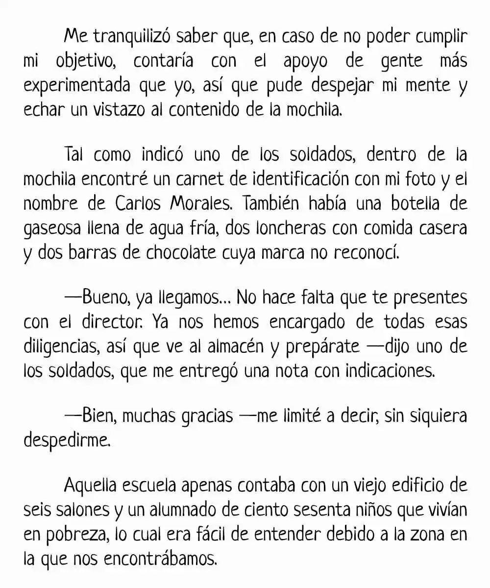 La Odisea Del Soldado Sosa (Novela) - Capítulo 6 - Página 8 - LectorTMOo
