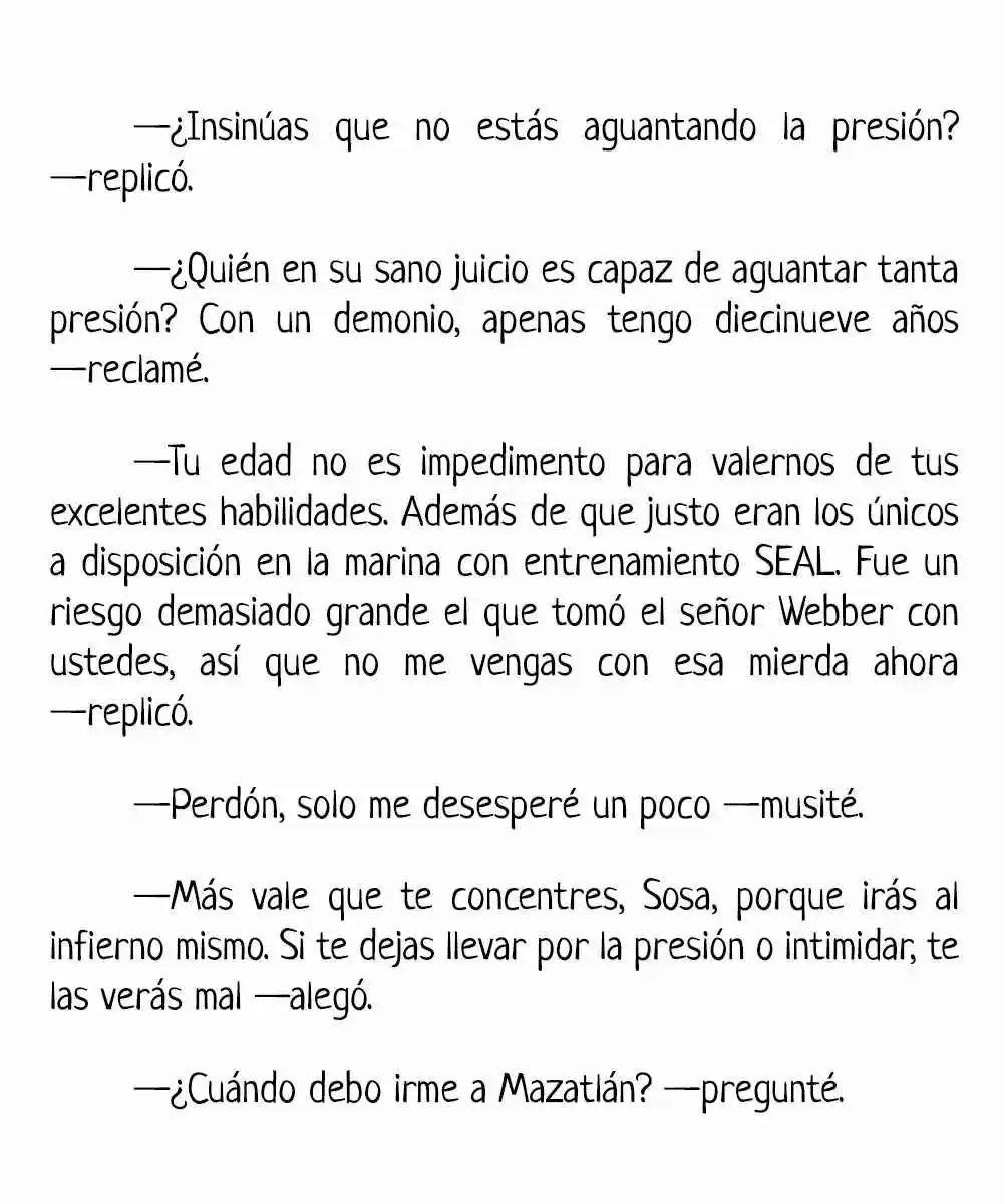 La Odisea Del Soldado Sosa (Novela) - Capítulo 7 - Página 10 - LectorTMOo