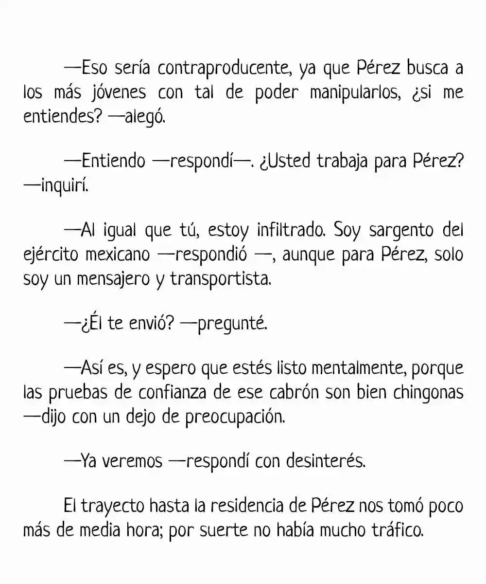 La Odisea Del Soldado Sosa (Novela) - Capítulo 8 - Página 6 - LectorTMOo