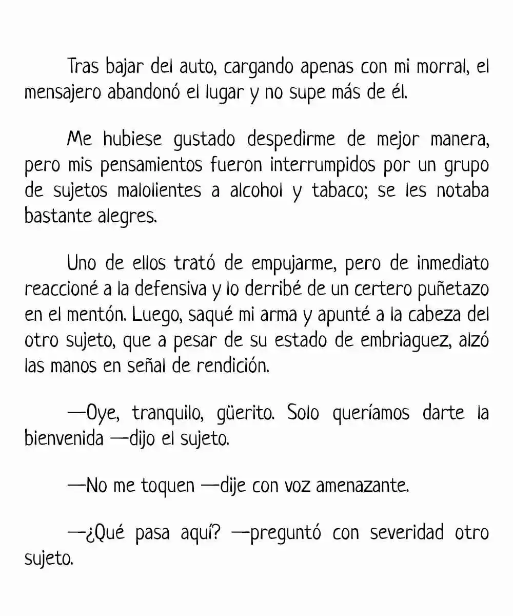 La Odisea Del Soldado Sosa (Novela) - Capítulo 8 - Página 9 - LectorTMOo