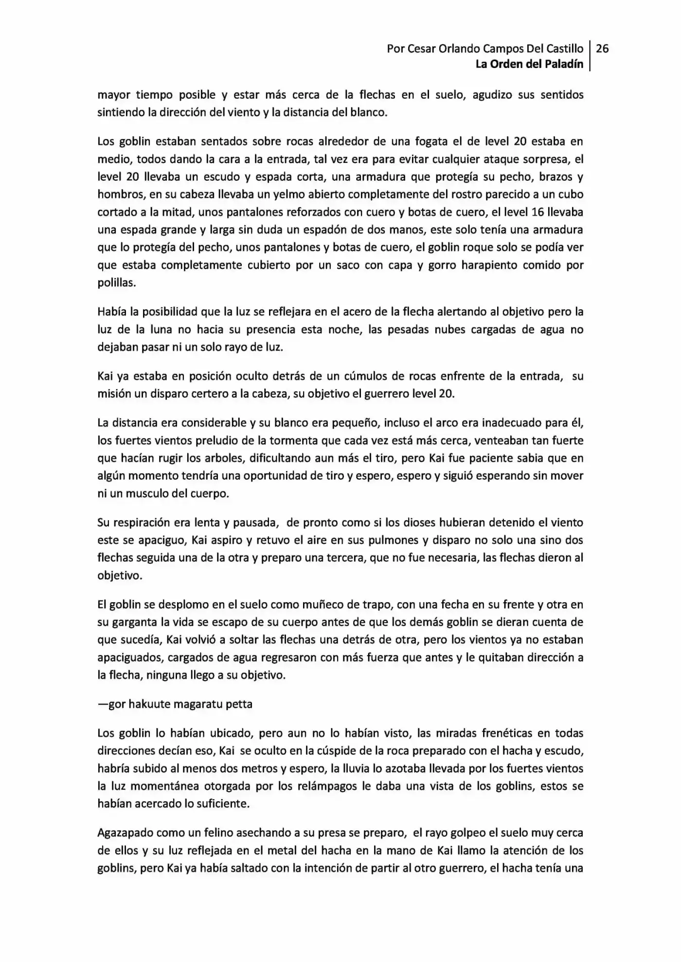 La Orden Del Paladin (Novela) - Capítulo 1.10 - Página 26 - LectorTMOo