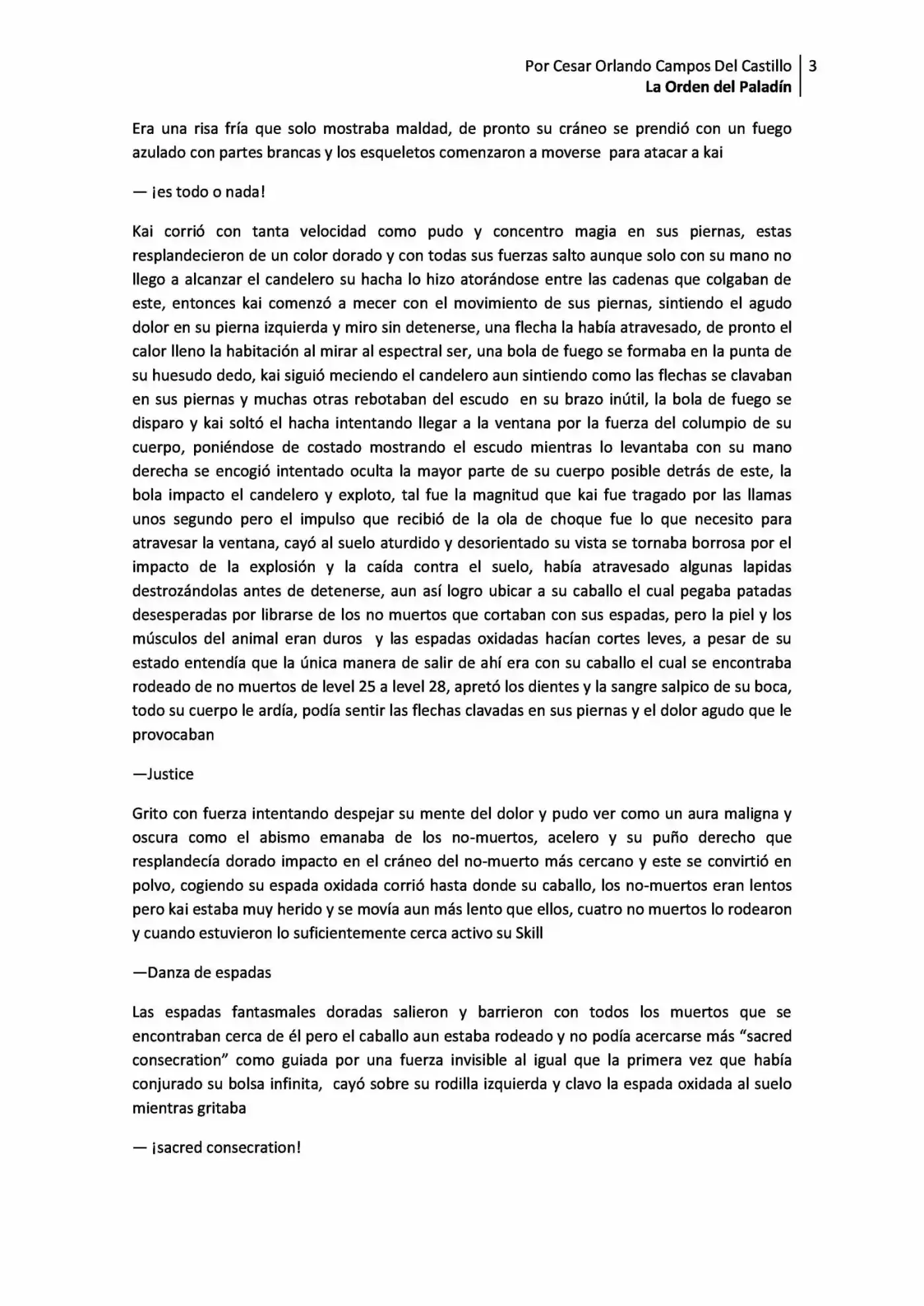 La Orden Del Paladin (Novela) - Capítulo 2.10 - Página 3 - LectorTMOo