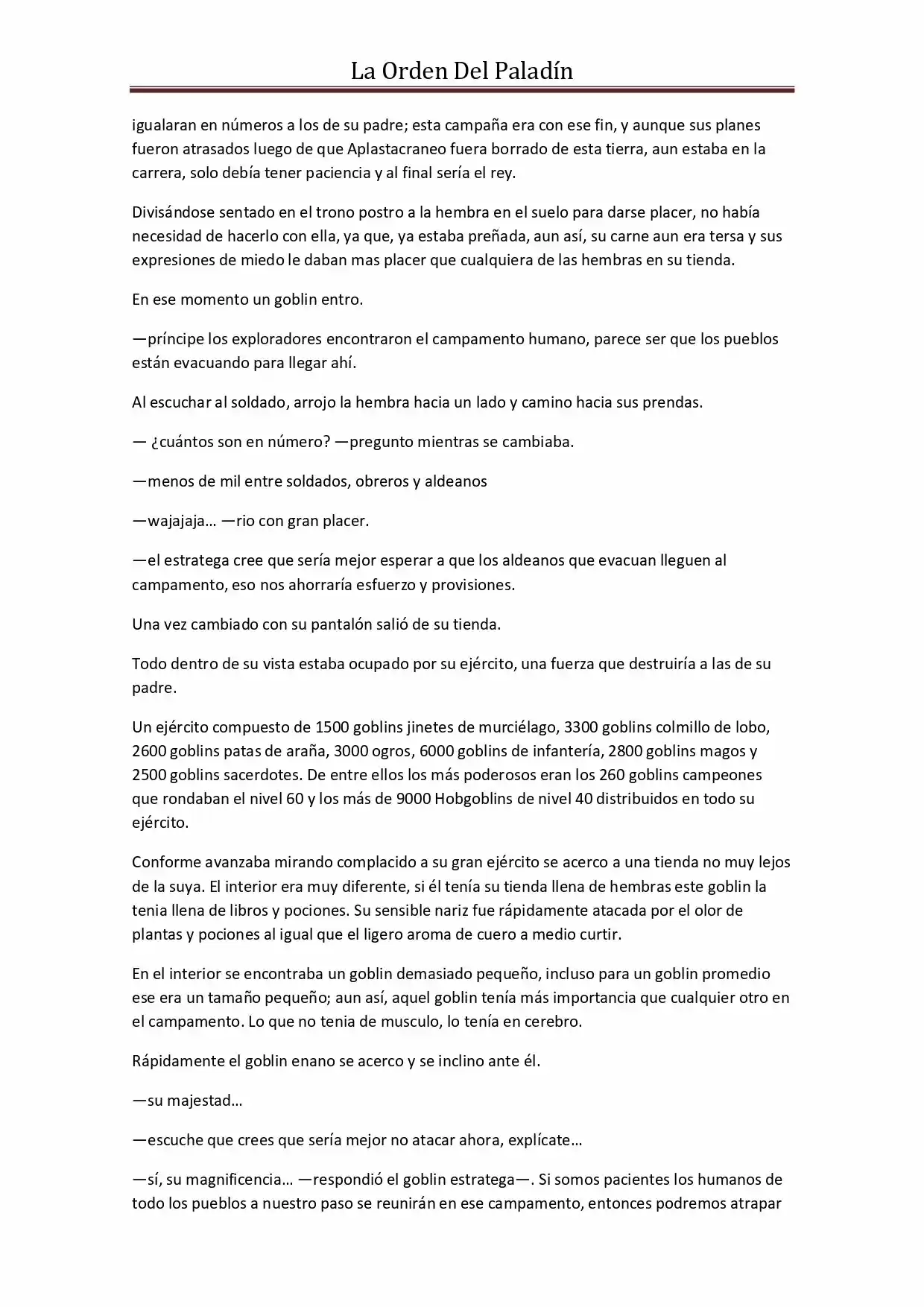 La Orden Del Paladin (Novela) - Capítulo 34 - Página 2 - LectorTMOo