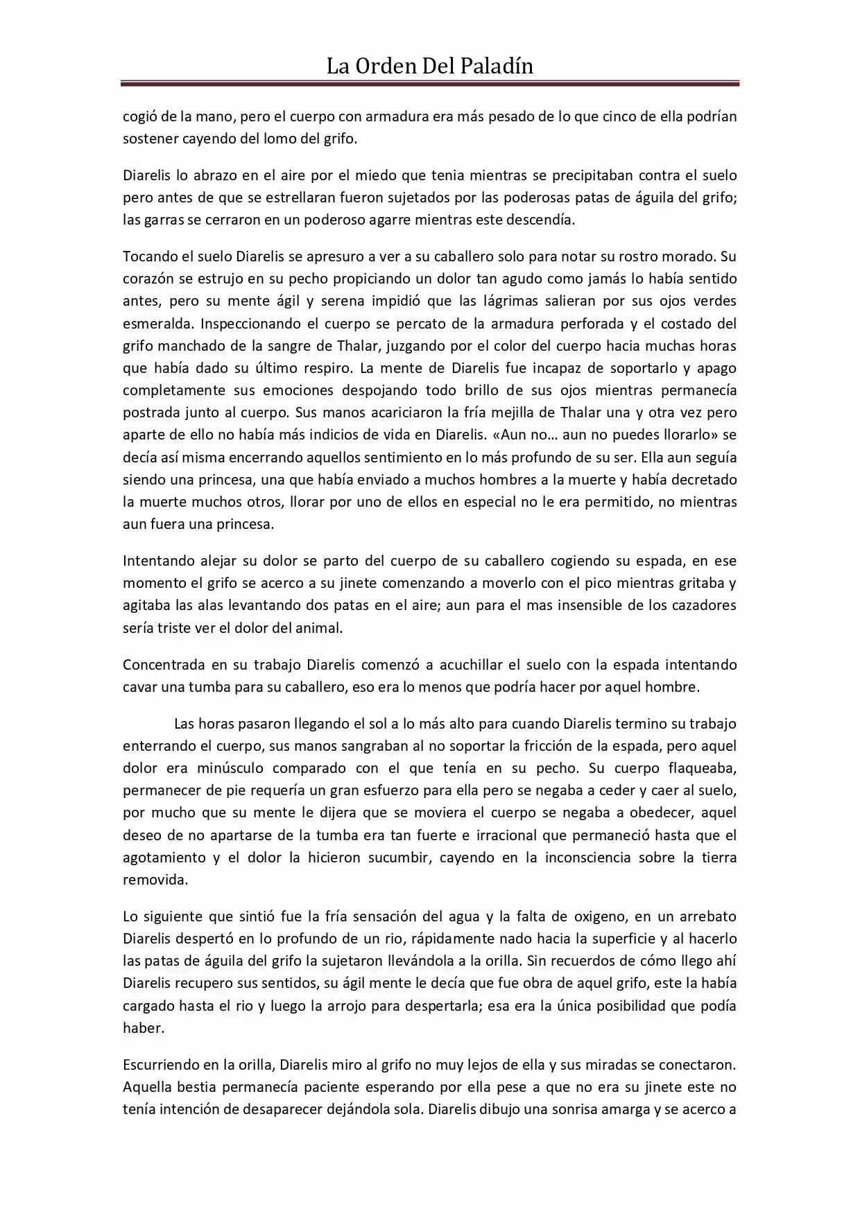La Orden Del Paladin (Novela) - Capítulo 37 - Página 5 - LectorTMOo