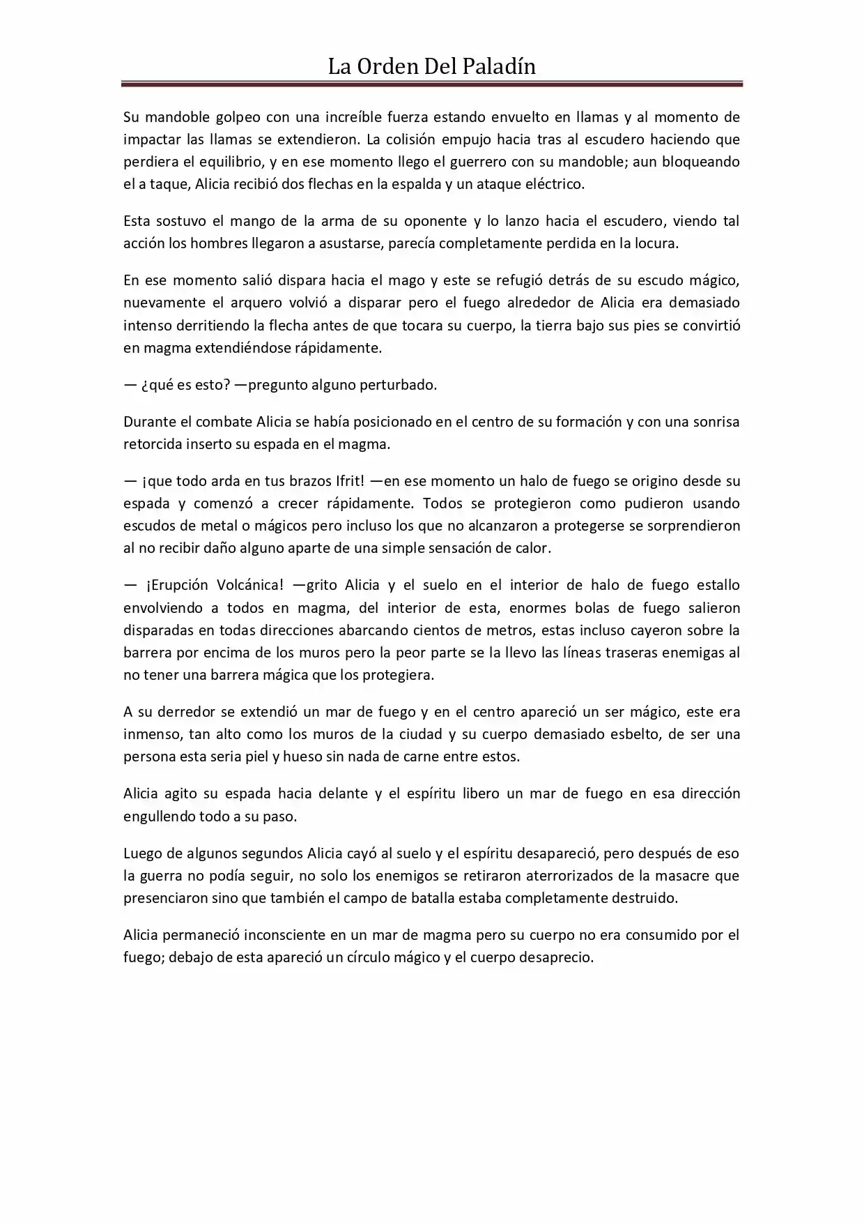 La Orden Del Paladin (Novela) - Capítulo 39 - Página 17 - LectorTMOo