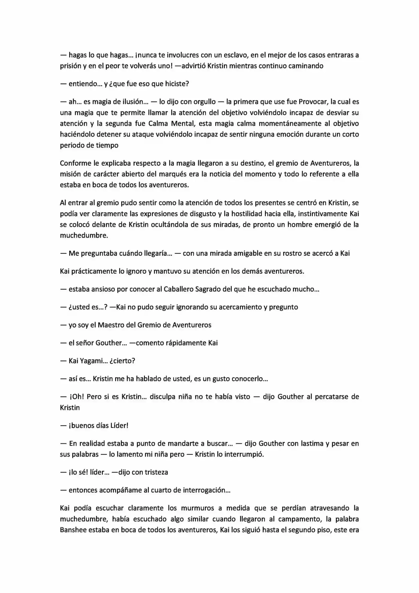 La Orden Del Paladin (Novela) - Capítulo 4.20 - Página 5 - LectorTMOo