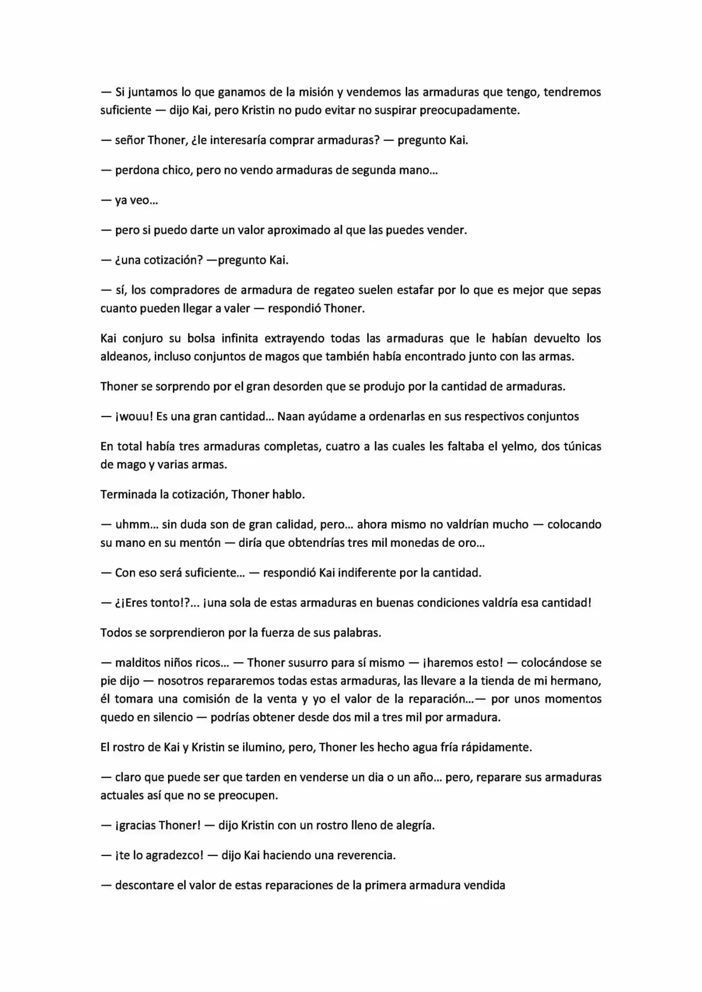 La Orden Del Paladin (Novela) - Capítulo 4.40 - Página 6 - LectorTMOo