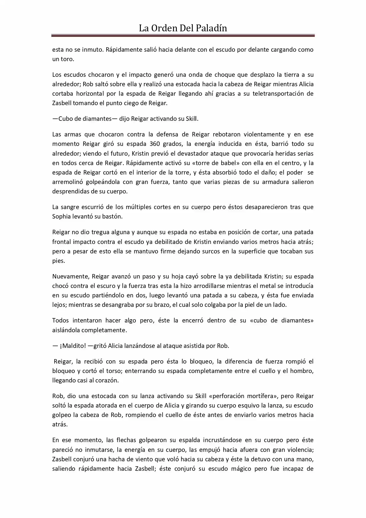 La Orden Del Paladin (Novela) - Capítulo 40 - Página 8 - LectorTMOo