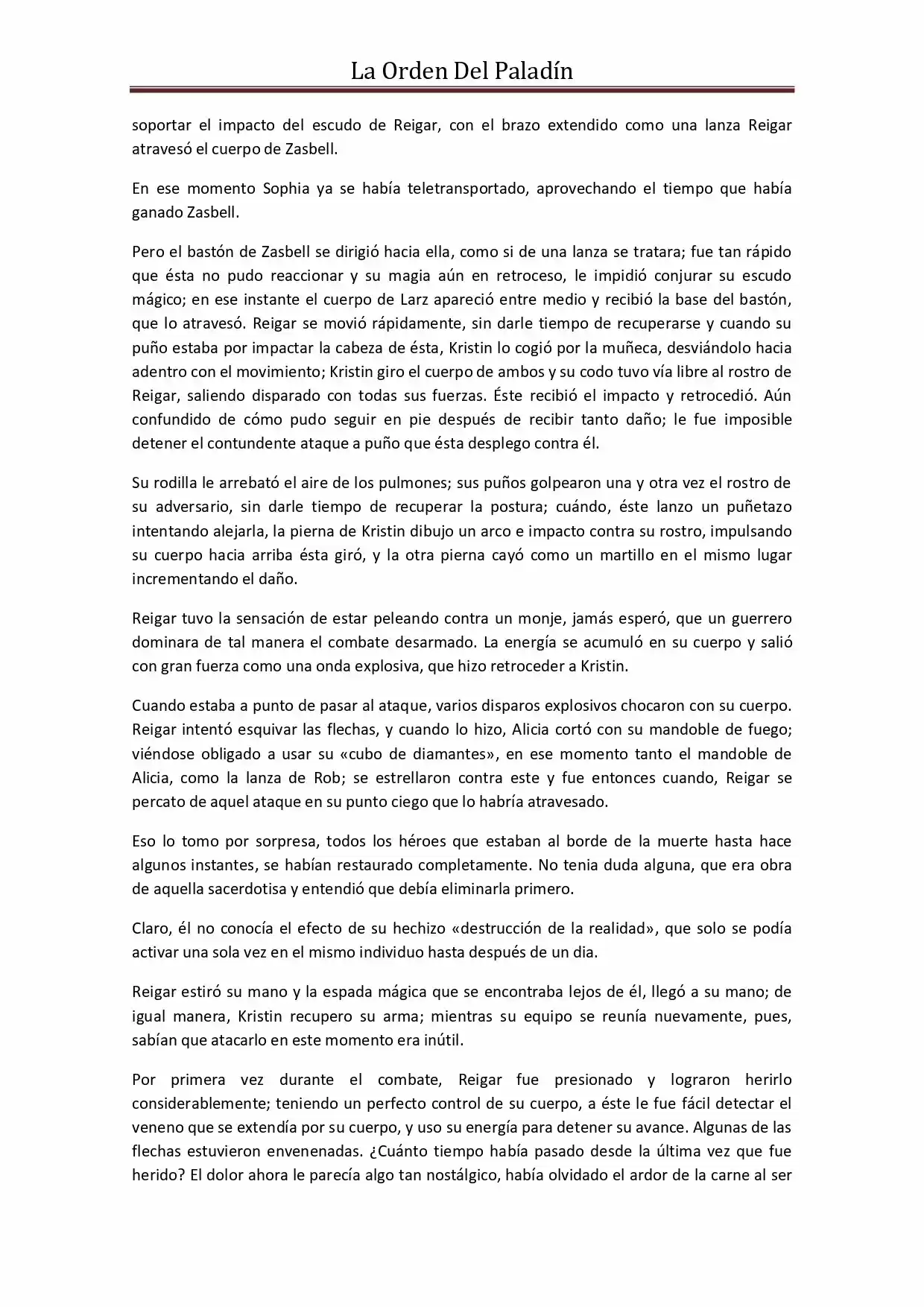 La Orden Del Paladin (Novela) - Capítulo 40 - Página 9 - LectorTMOo