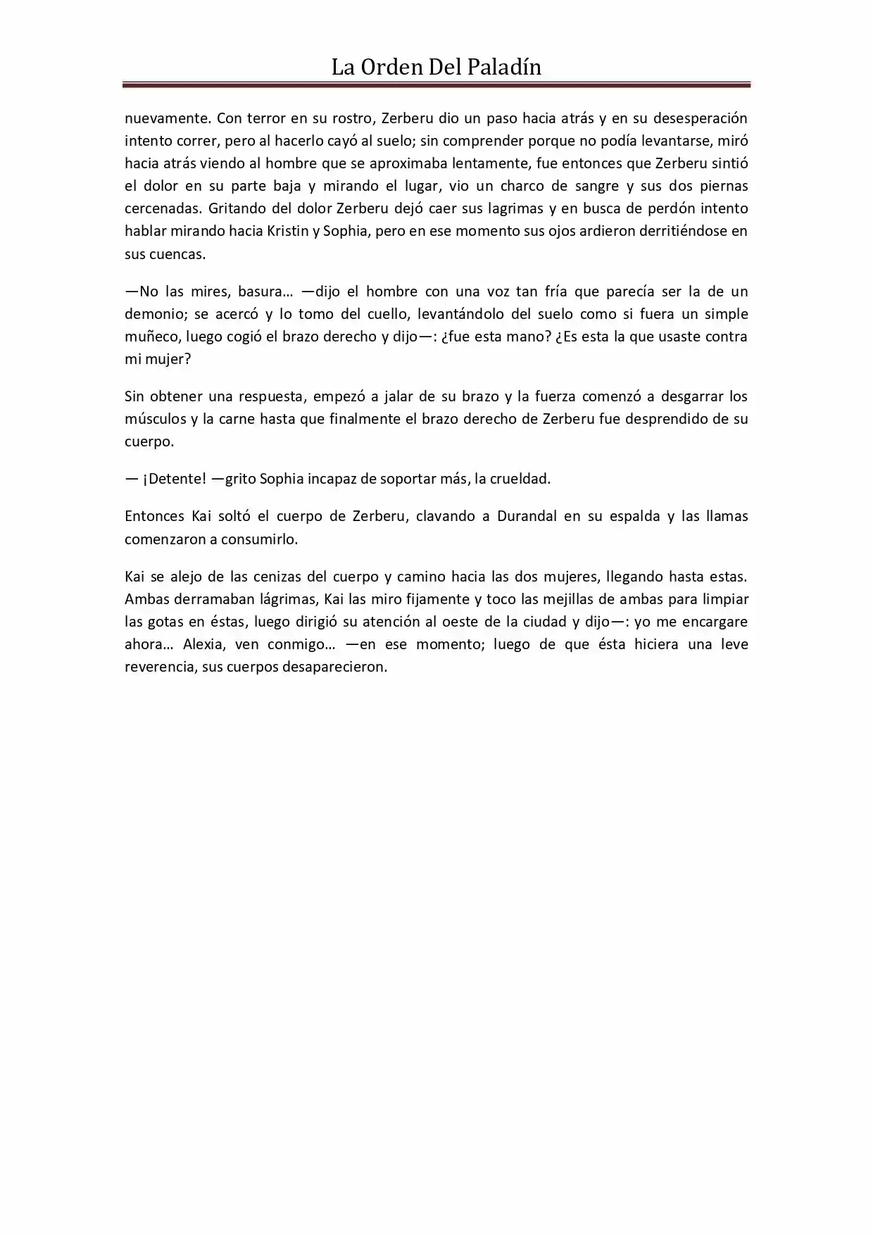 La Orden Del Paladin (Novela) - Capítulo 40 - Página 14 - LectorTMOo