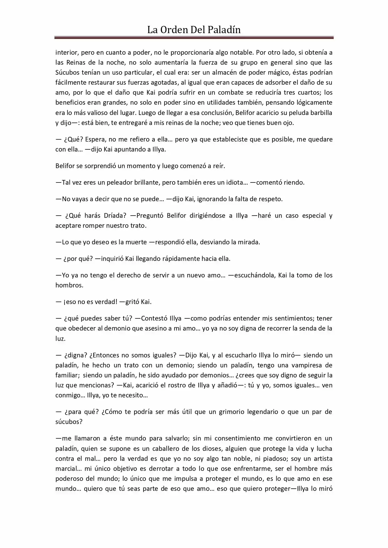 La Orden Del Paladin (Novela) - Capítulo 41 - Página 2 - LectorTMOo