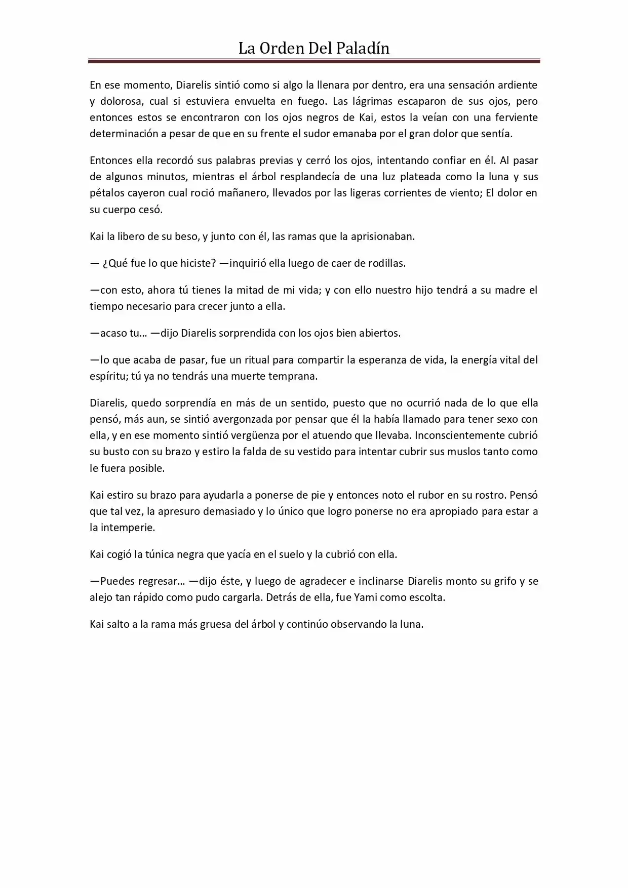La Orden Del Paladin (Novela) - Capítulo 42 - Página 15 - LectorTMOo