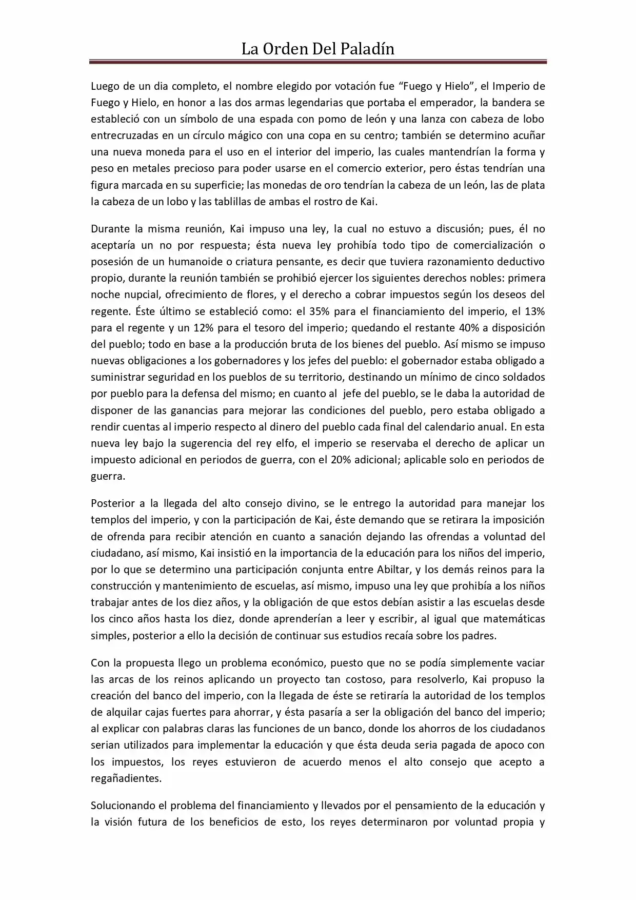 La Orden Del Paladin (Novela) - Capítulo 43 - Página 2 - LectorTMOo