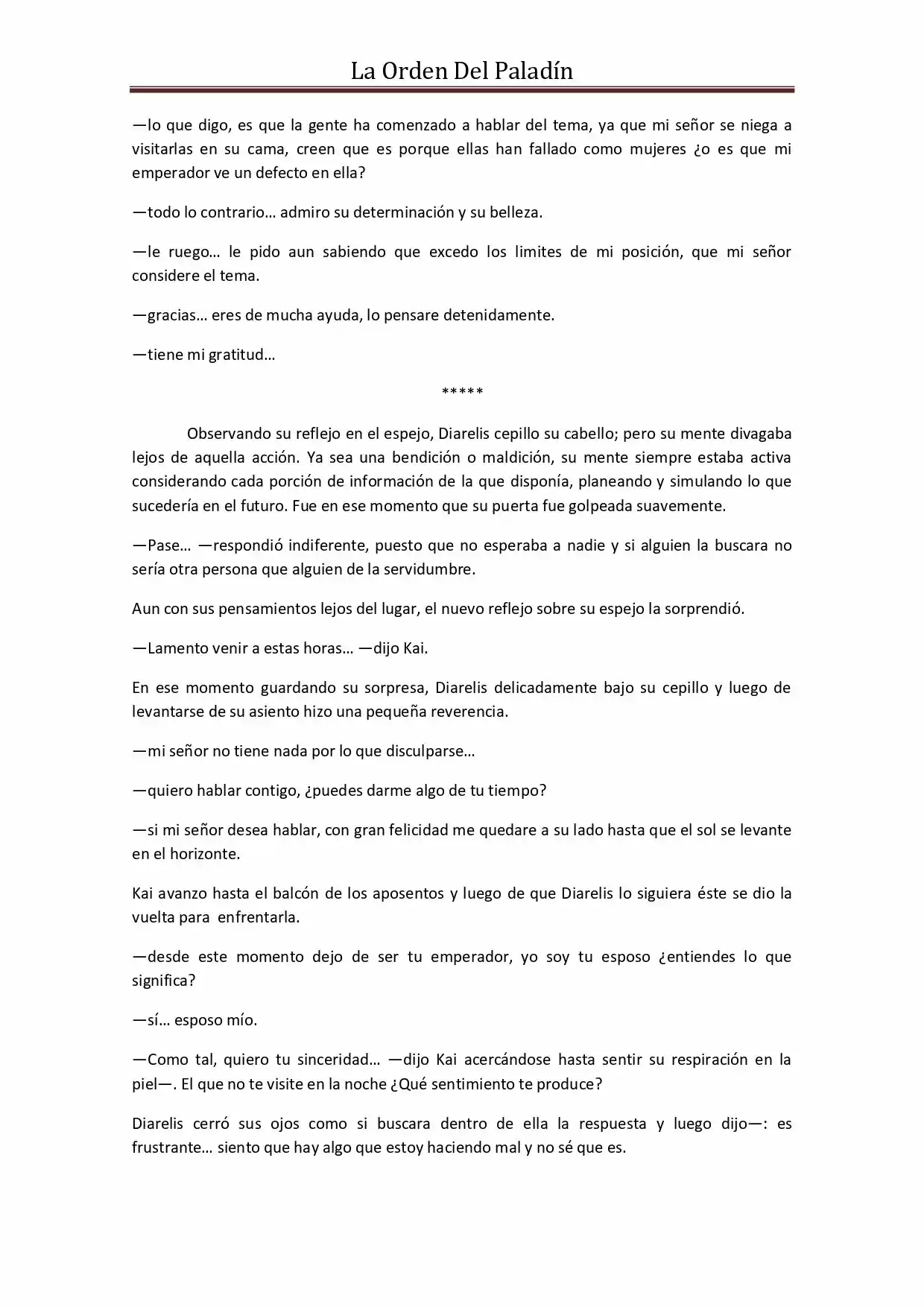 La Orden Del Paladin (Novela) - Capítulo 44 - Página 3 - LectorTMOo