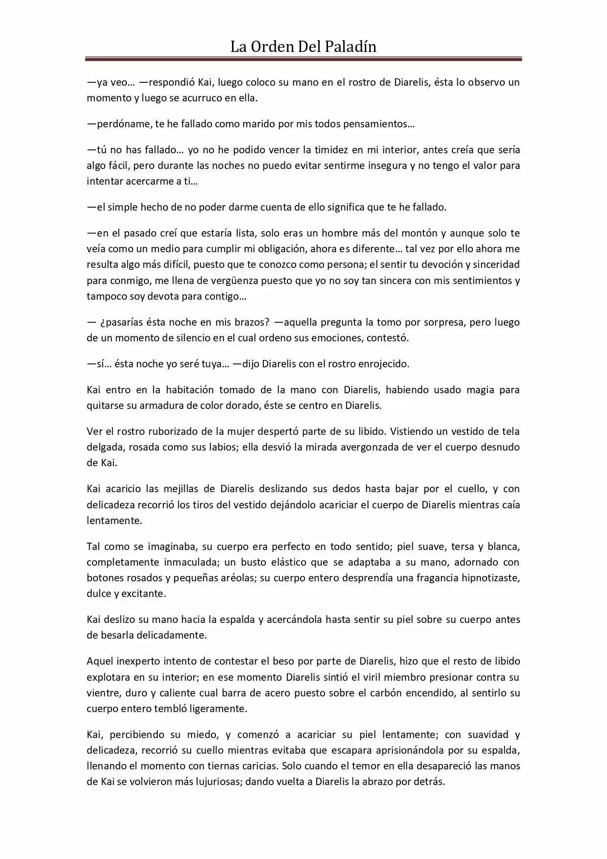 La Orden Del Paladin (Novela) - Capítulo 44 - Página 4 - LectorTMOo