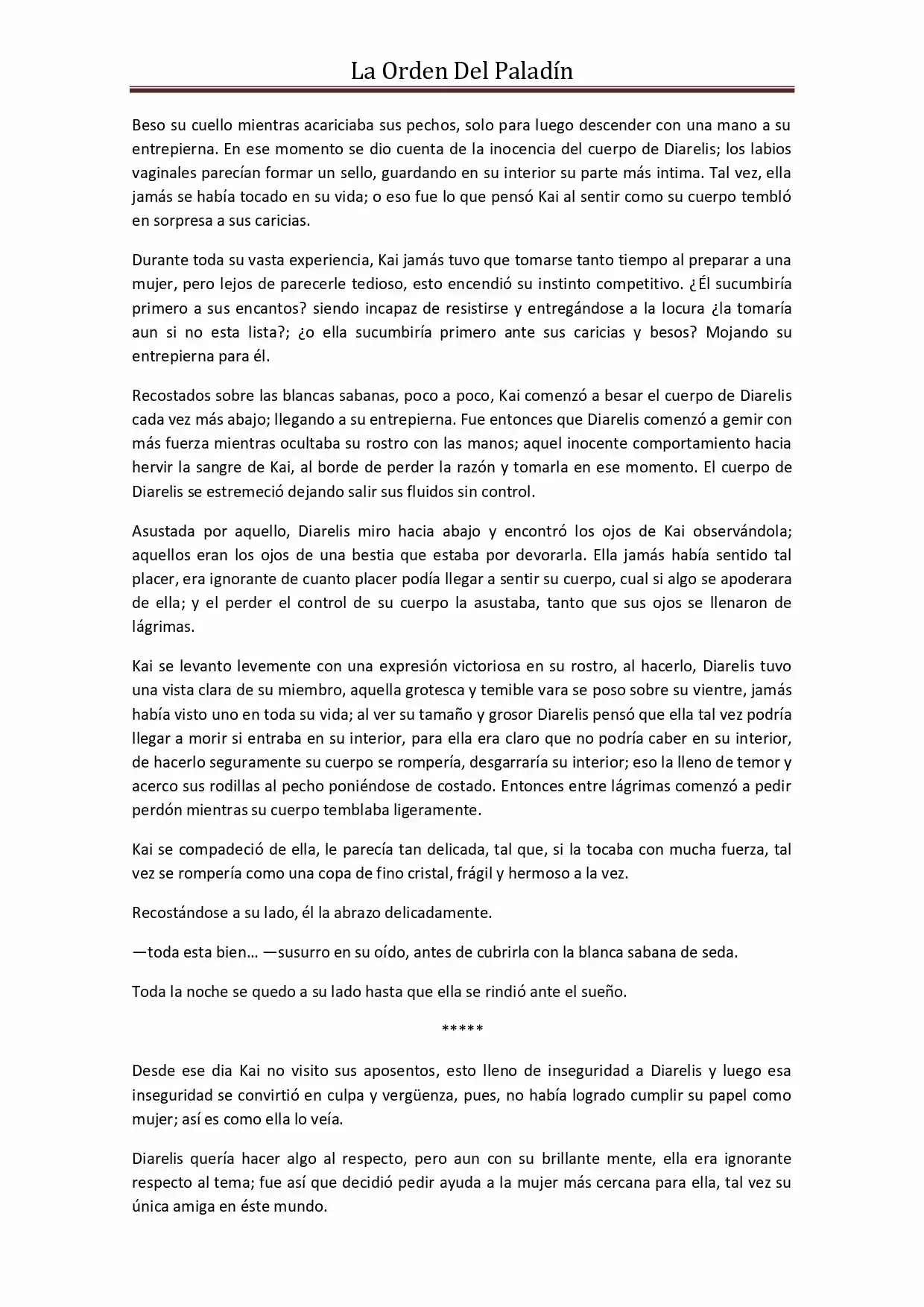 La Orden Del Paladin (Novela) - Capítulo 44 - Página 5 - LectorTMOo