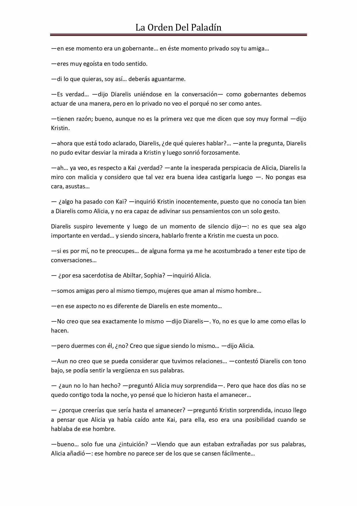 La Orden Del Paladin (Novela) - Capítulo 44 - Página 7 - LectorTMOo