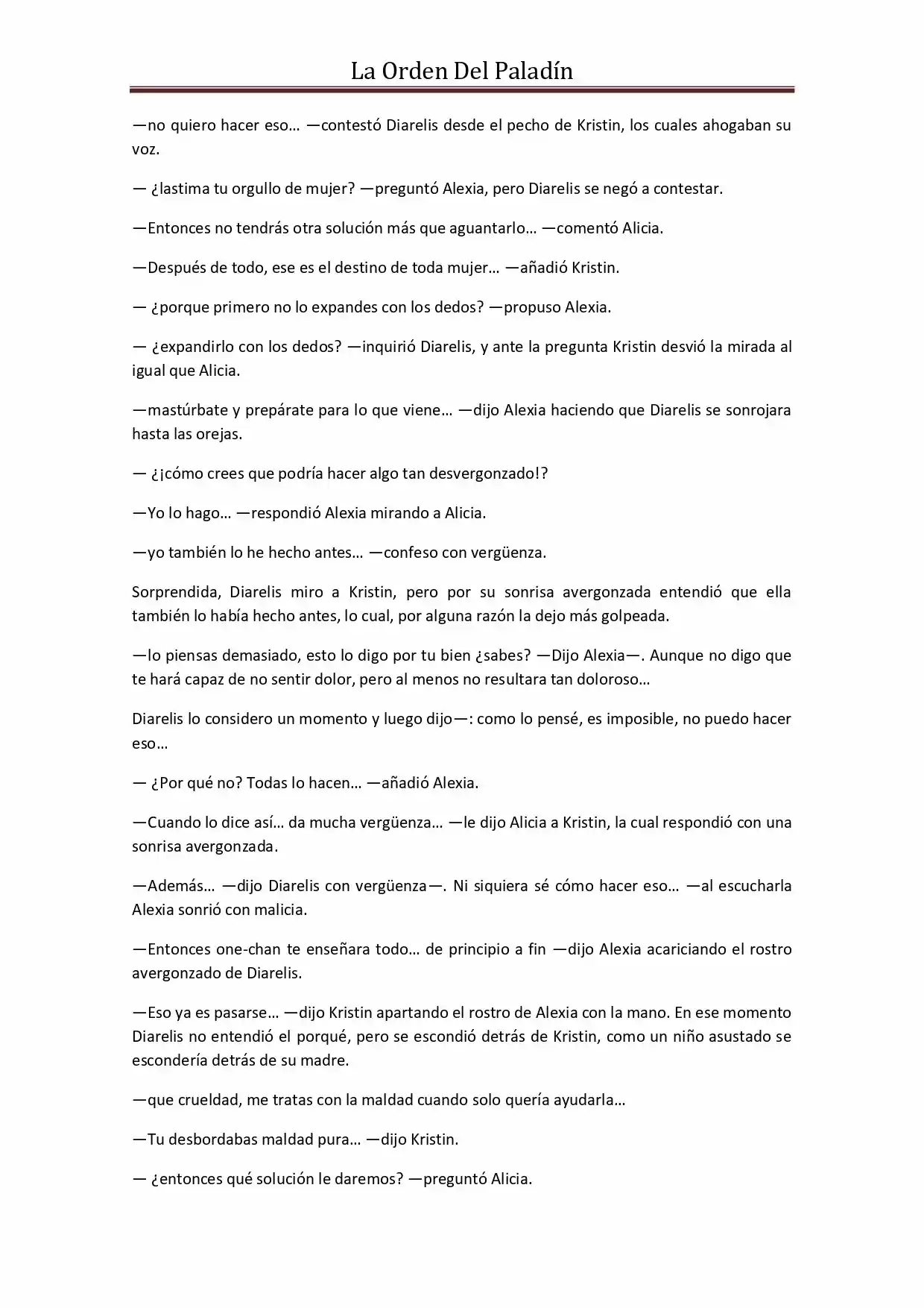 La Orden Del Paladin (Novela) - Capítulo 44 - Página 11 - LectorTMOo