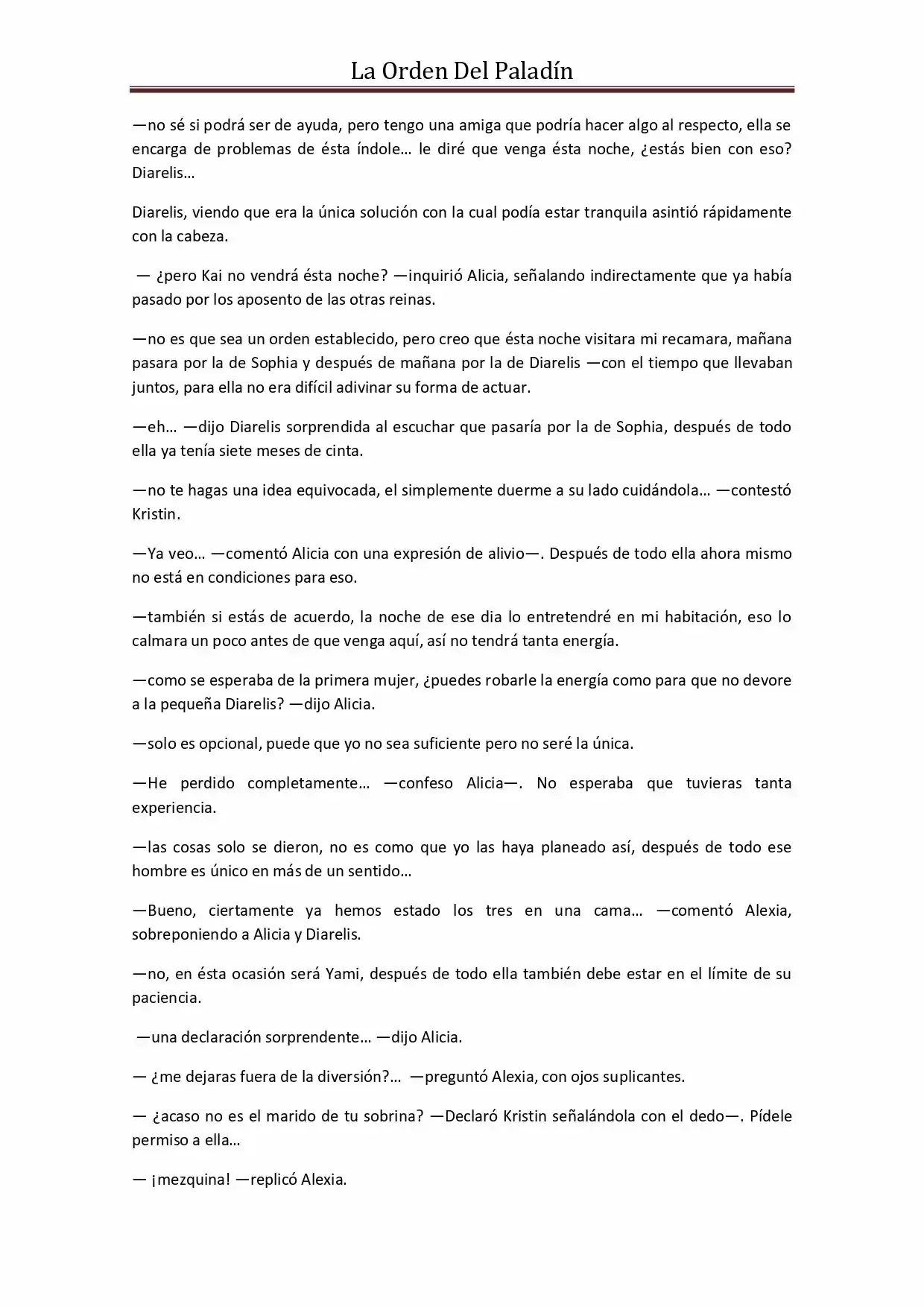 La Orden Del Paladin (Novela) - Capítulo 44 - Página 12 - LectorTMOo