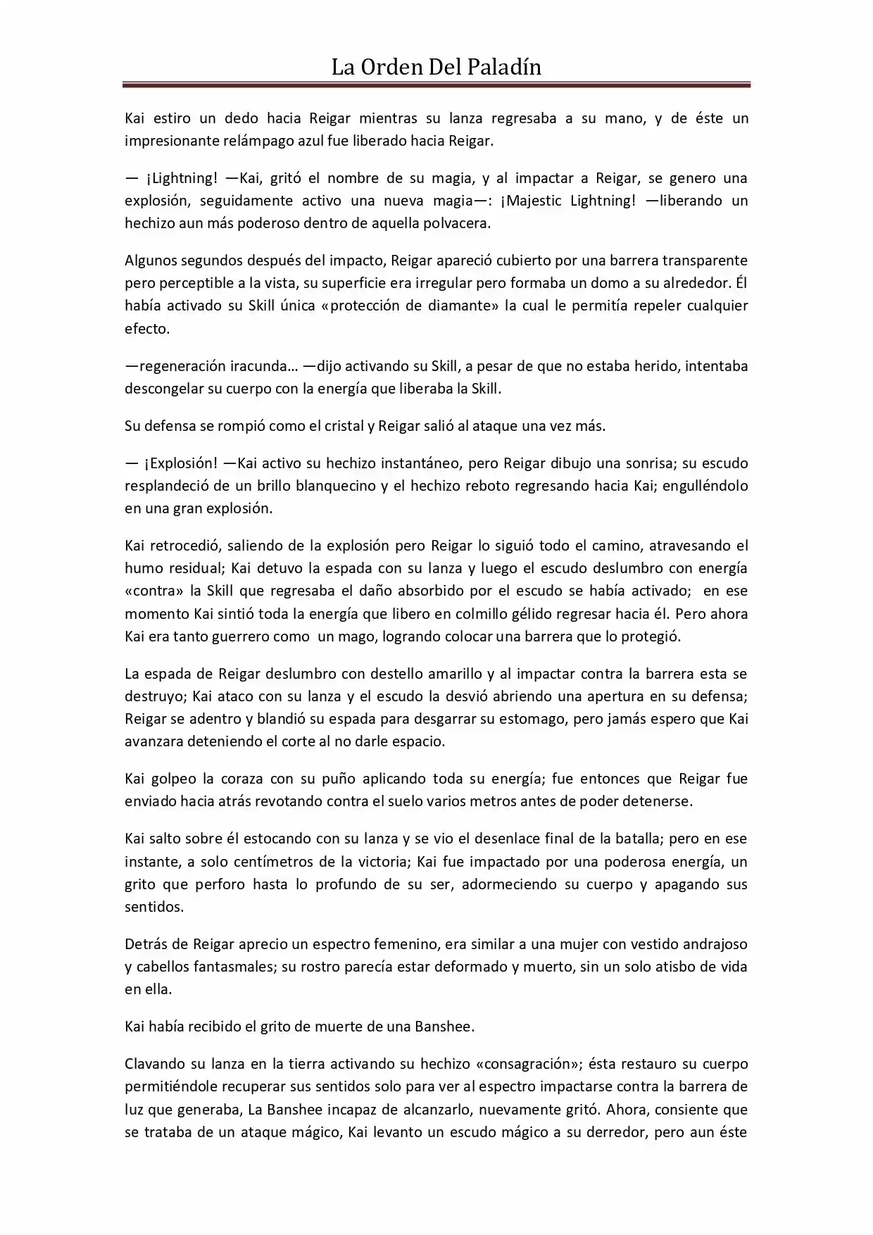 La Orden Del Paladin (Novela) - Capítulo 46 - Página 10 - LectorTMOo