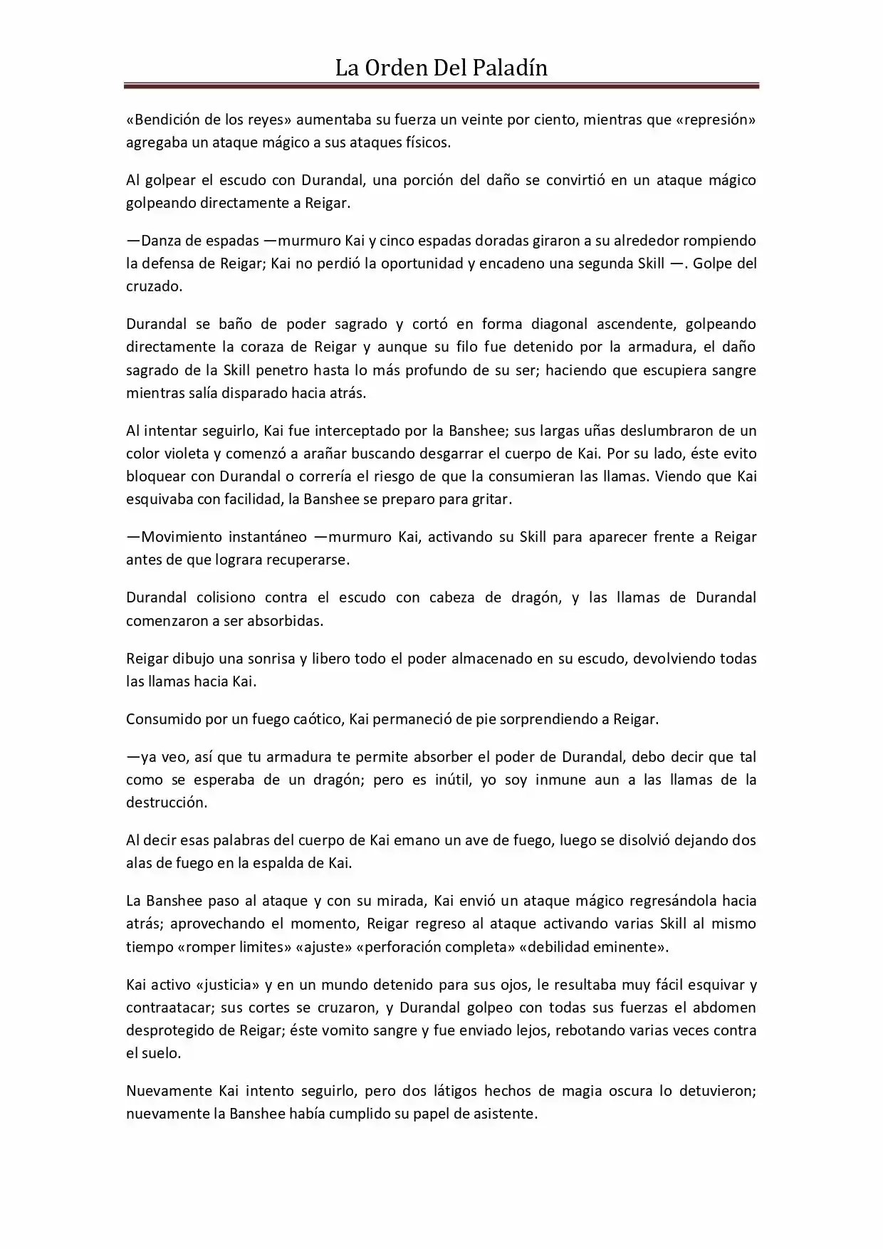 La Orden Del Paladin (Novela) - Capítulo 47 - Página 2 - LectorTMOo