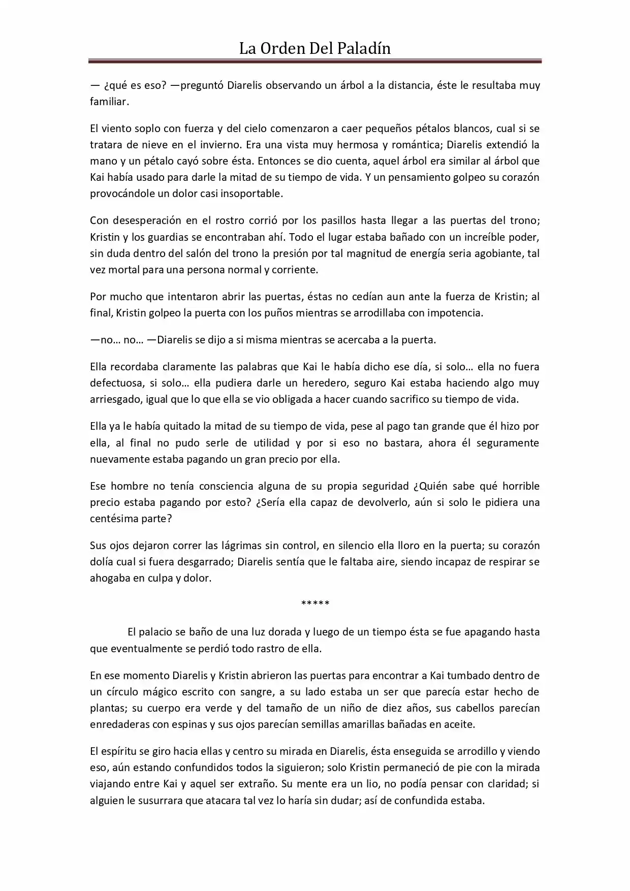 La Orden Del Paladin (Novela) - Capítulo 48 - Página 9 - LectorTMOo