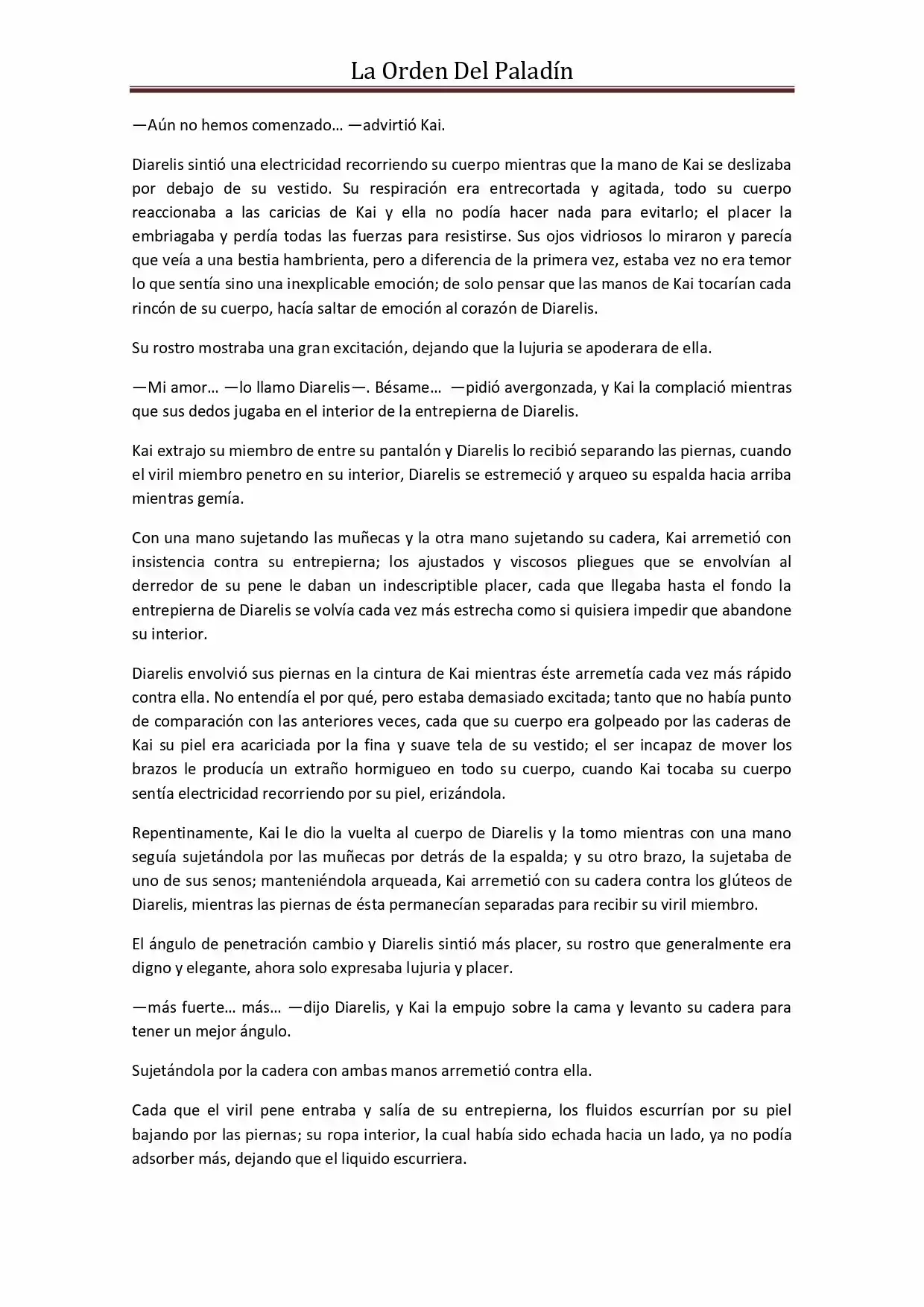 La Orden Del Paladin (Novela) - Capítulo 49 - Página 5 - LectorTMOo