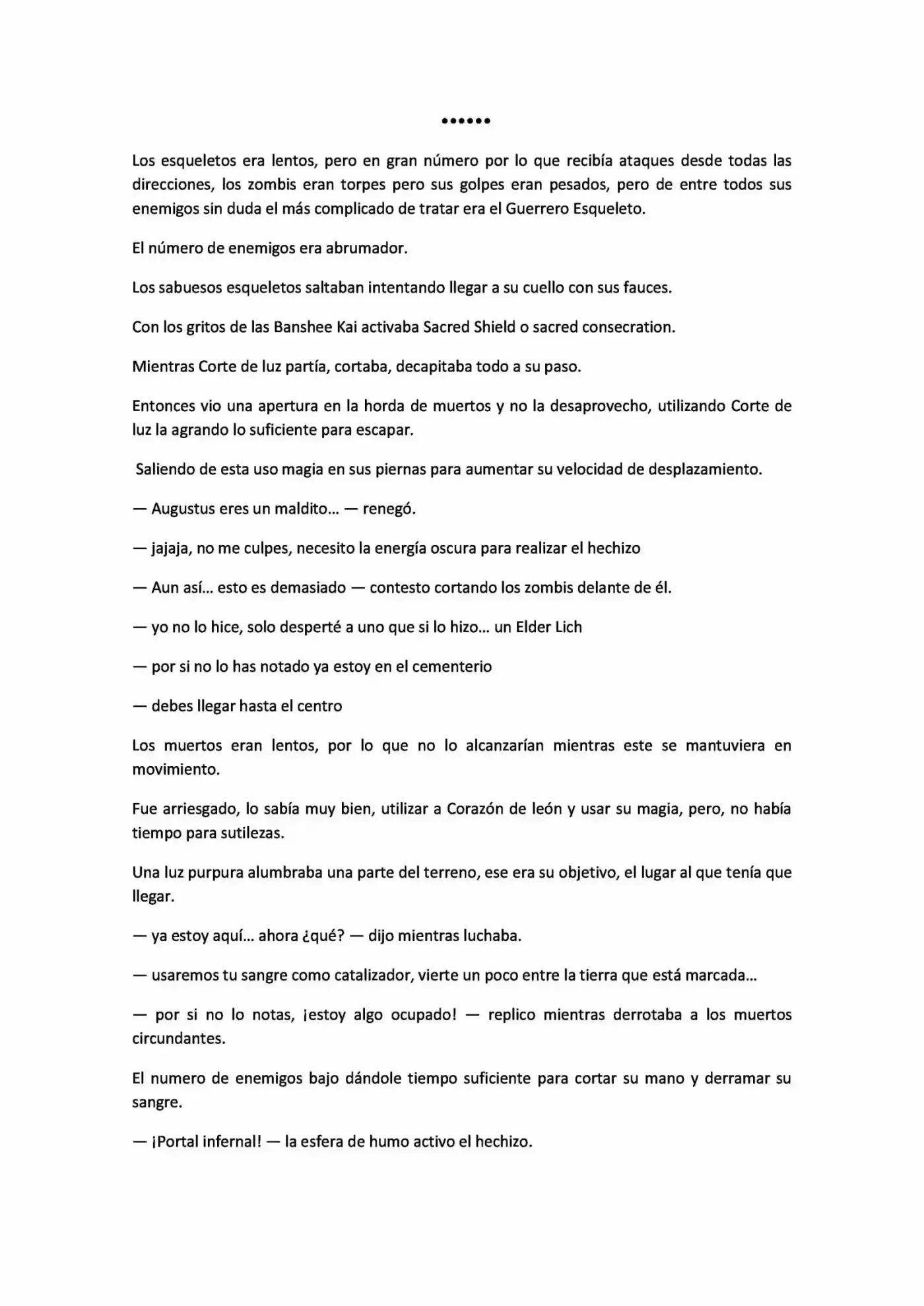 La Orden Del Paladin (Novela) - Capítulo 5.90 - Página 6 - LectorTMOo